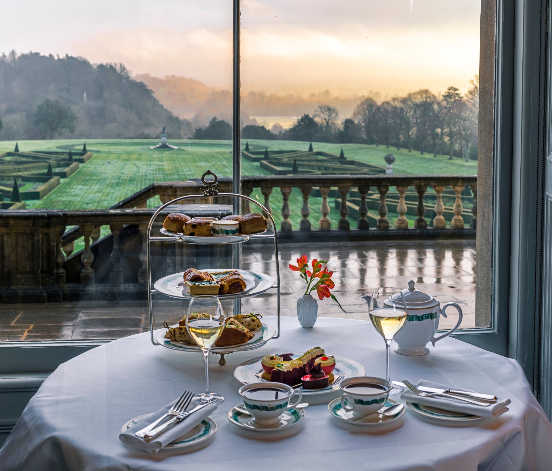 Afternoon tea is a highlight of a stay at Cliveden House