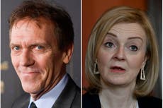 Hugh Laurie roasts Liz Truss for tweet saying she will ‘hit the ground’: ‘Blindingly stupid’