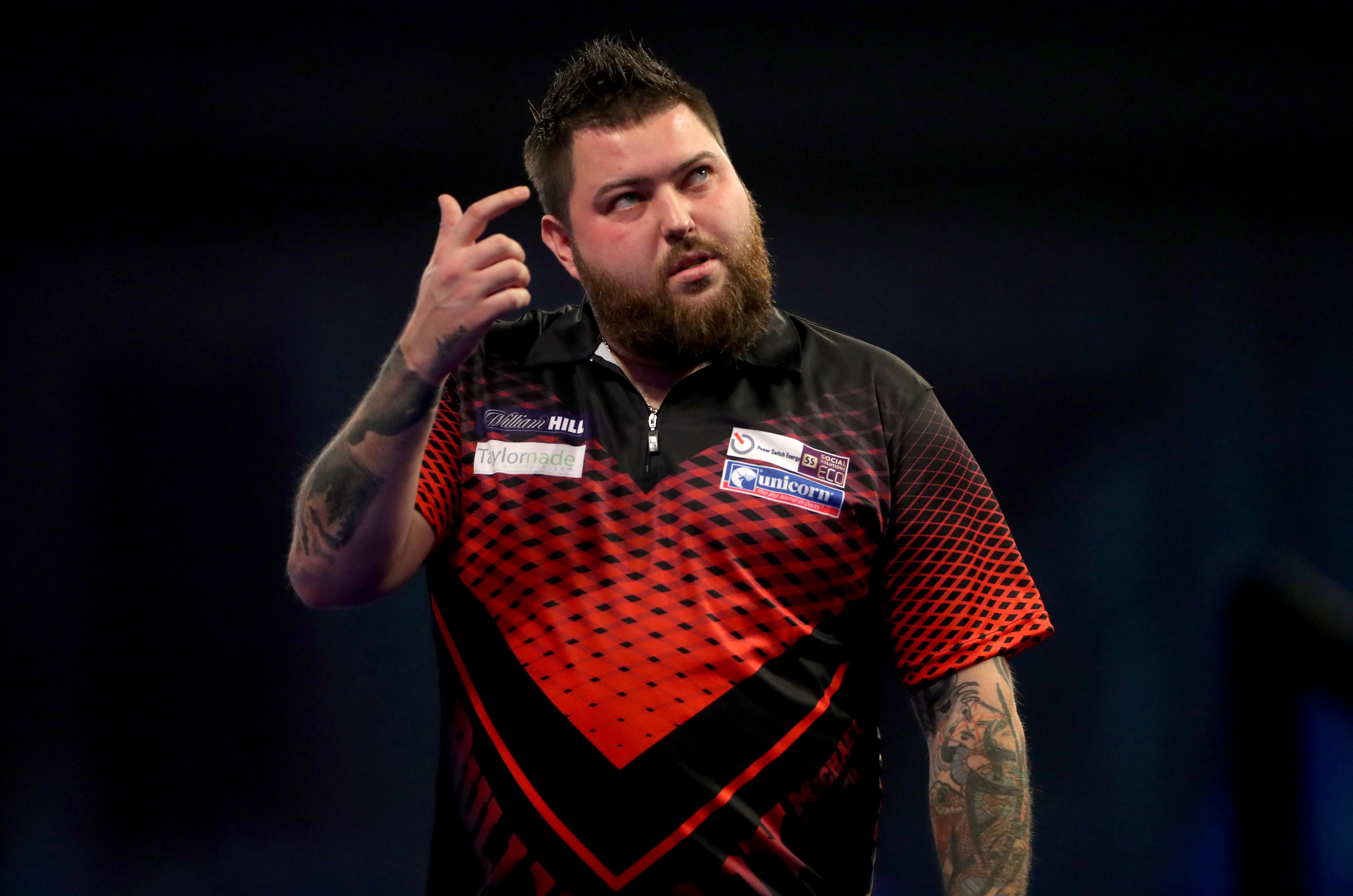 Michael Smith crashed out in Blackpool (Bradley Collyer/PA)