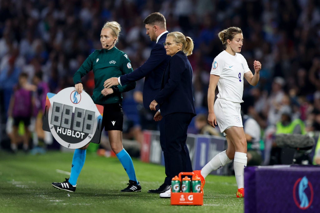 Wiegman made a series of brave calls when the Lionesses trailed