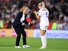 Sarina Wiegman proves her class to guide England from the brink 