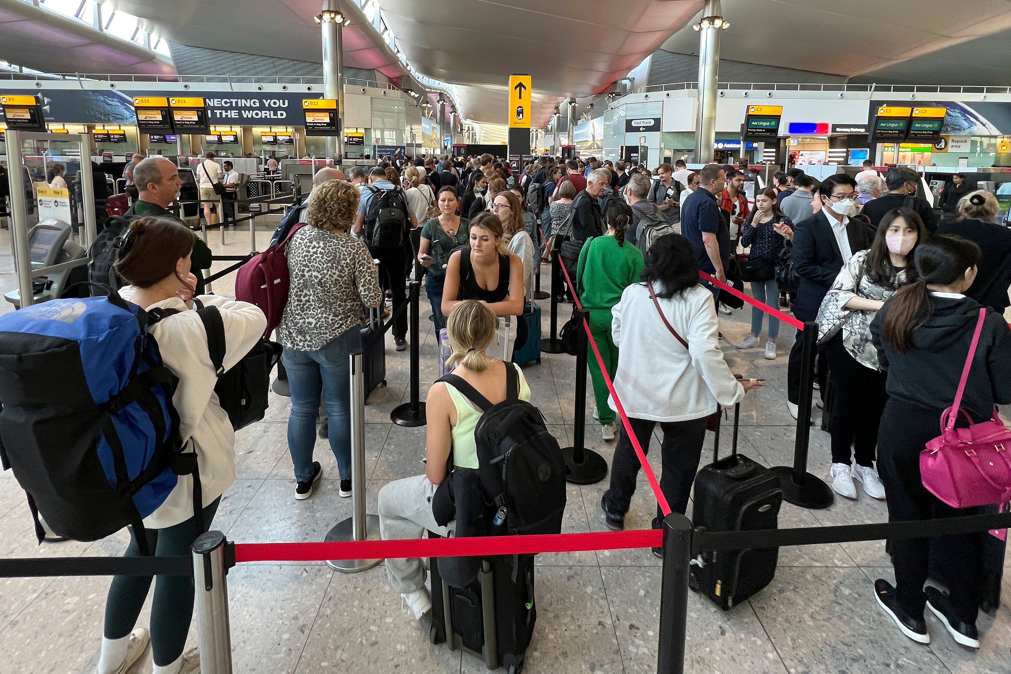 Major disruption expected at airports