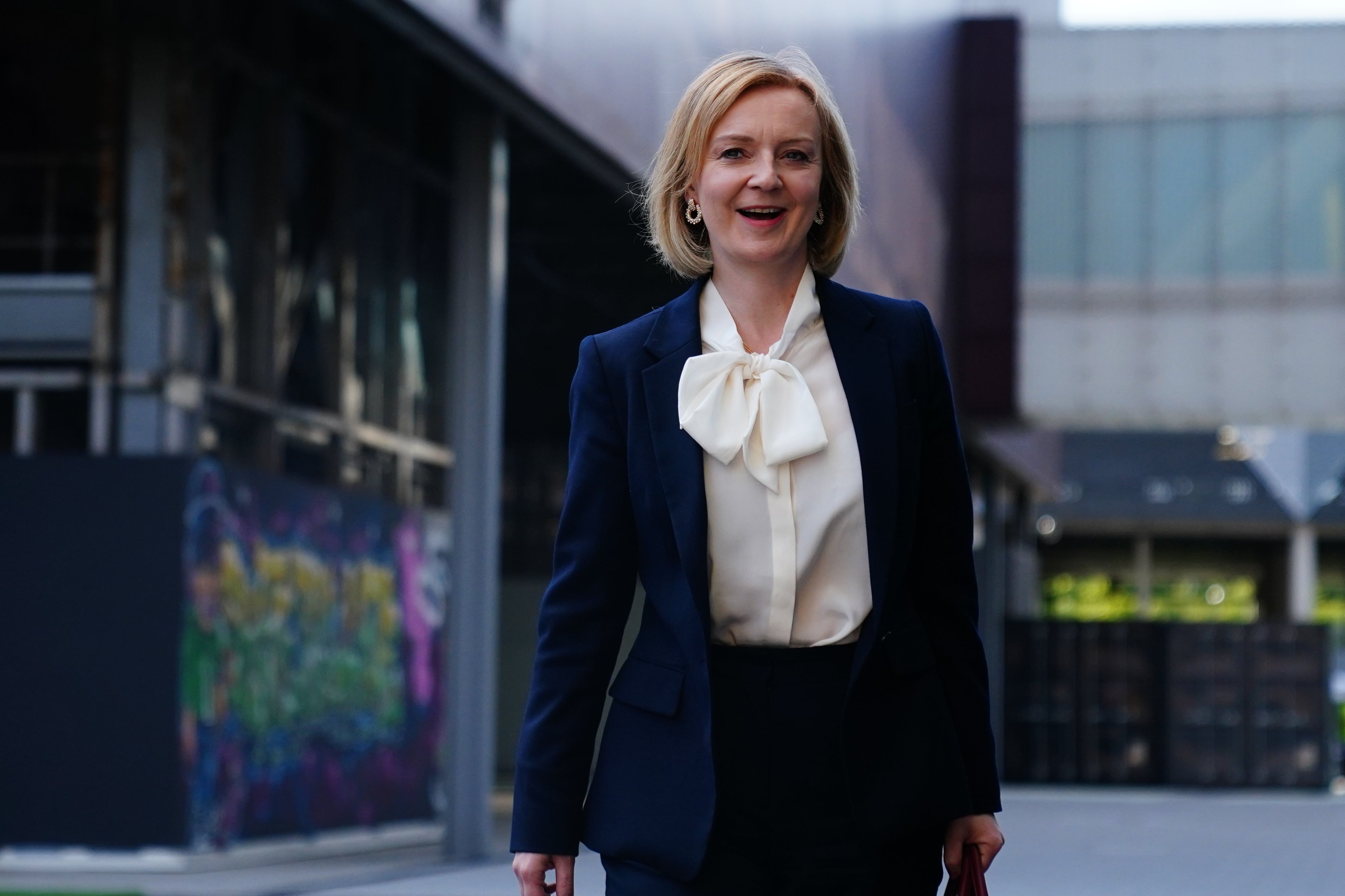 Conservative Party leadership contender Liz Truss (PA)