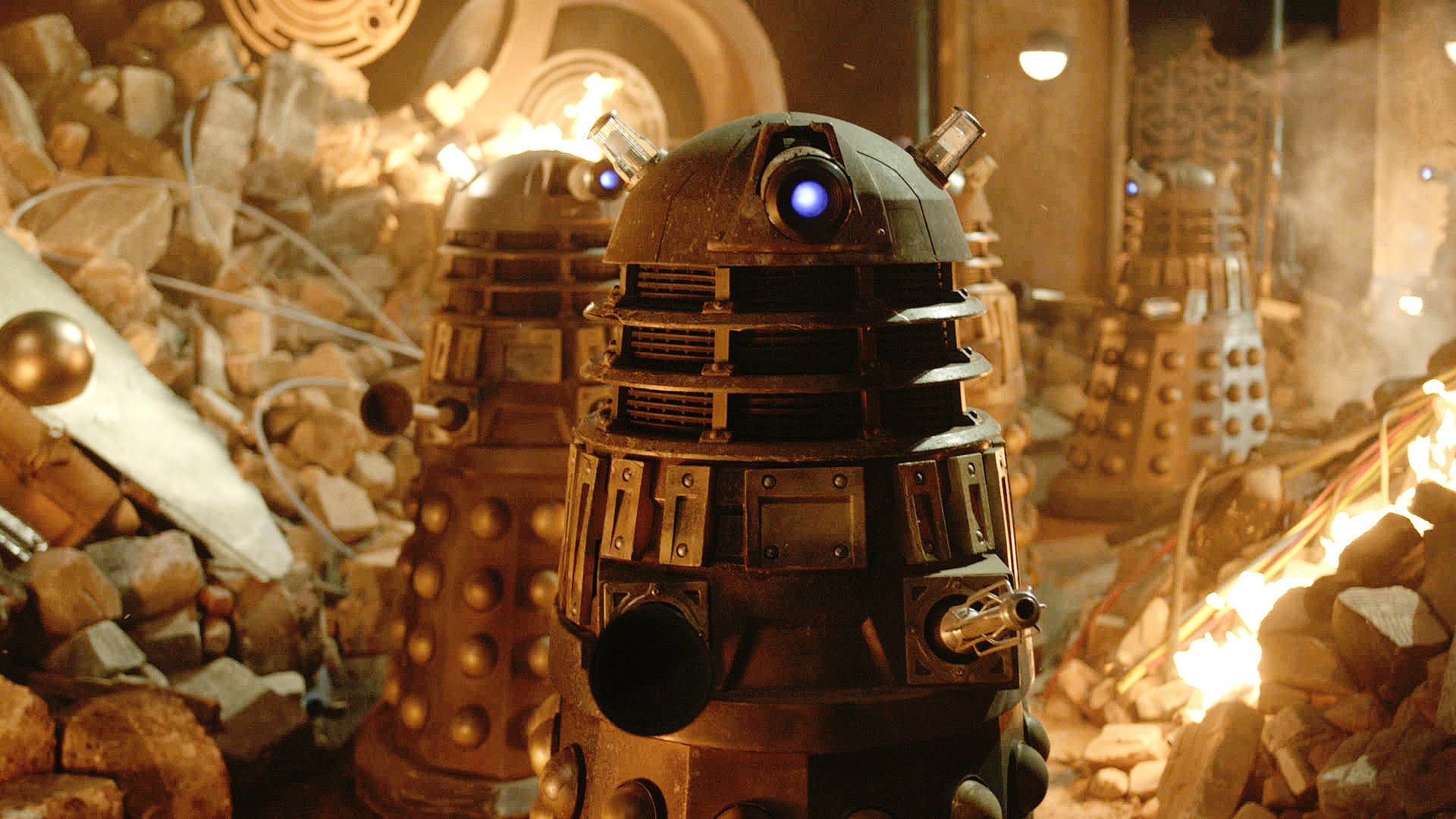 The wonders of Doctor Who – including some of the monsters, like the Daleks – will be revealed at an exhibition in Scotland (BBC/PA)