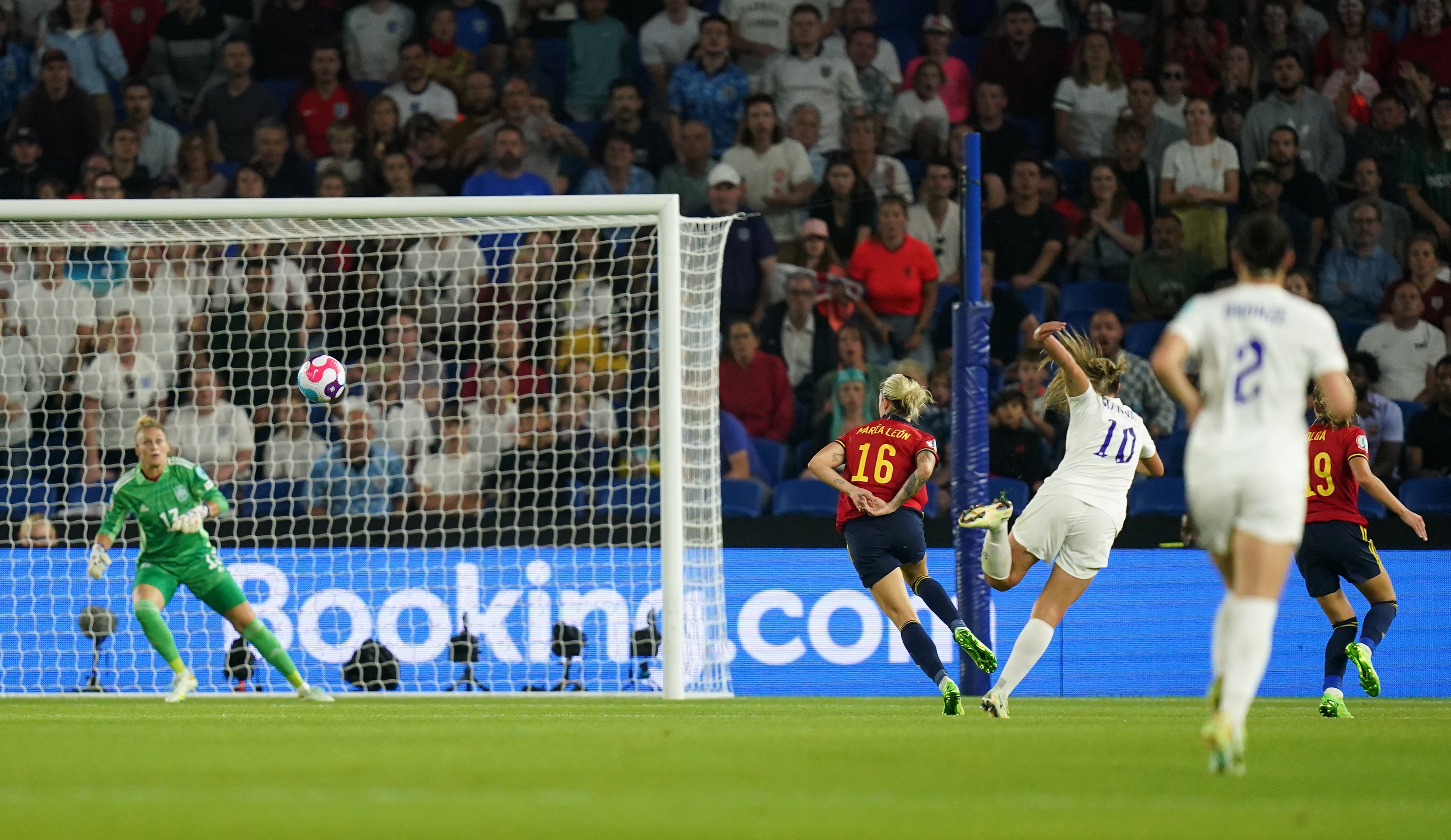 Stanway fired past Sandra Panos in the sixth minute of extra time (Adam Davy/PA).