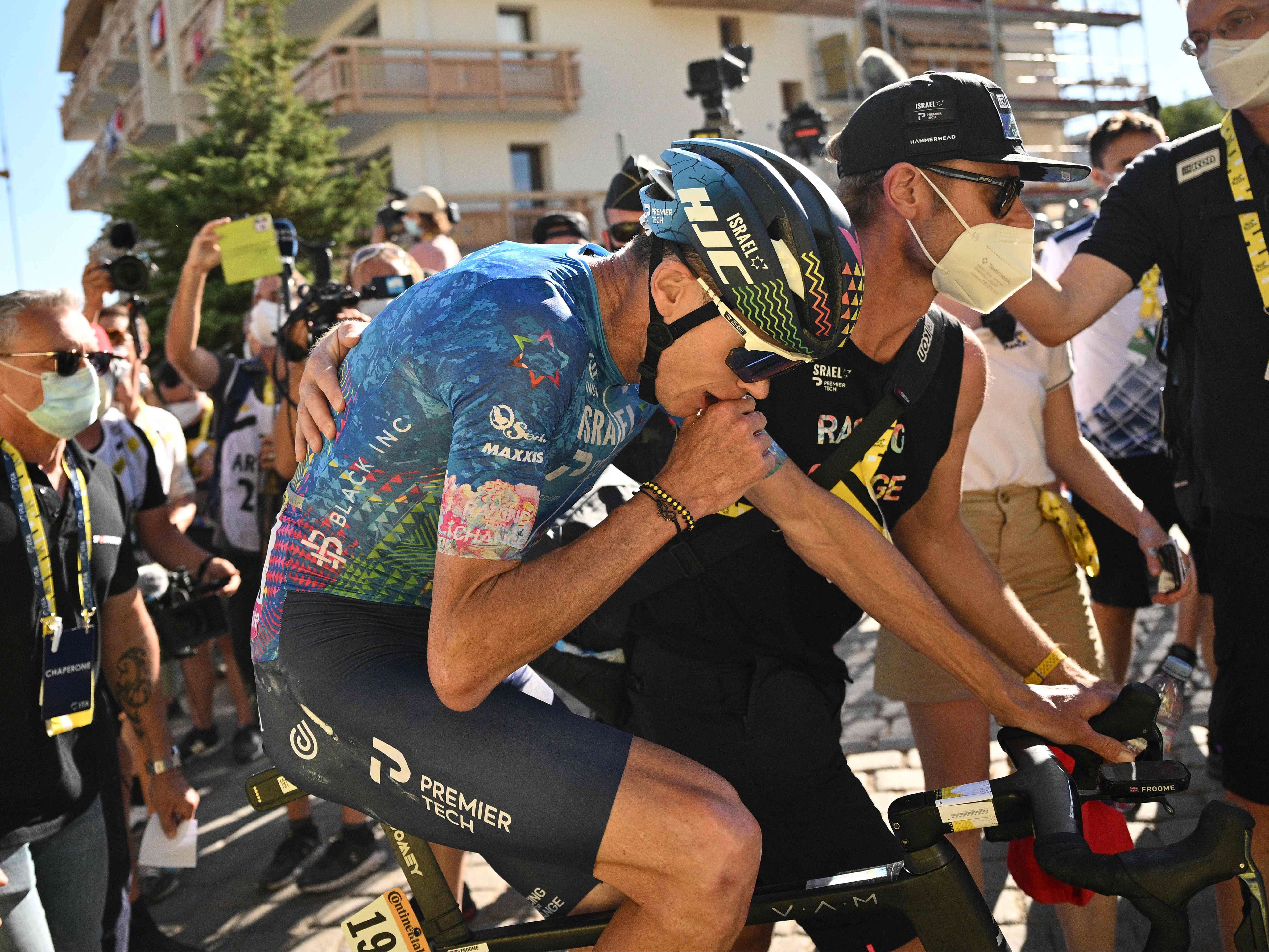 The four-time Tour winner was one of three riders unable to start Thursday’s stage 18