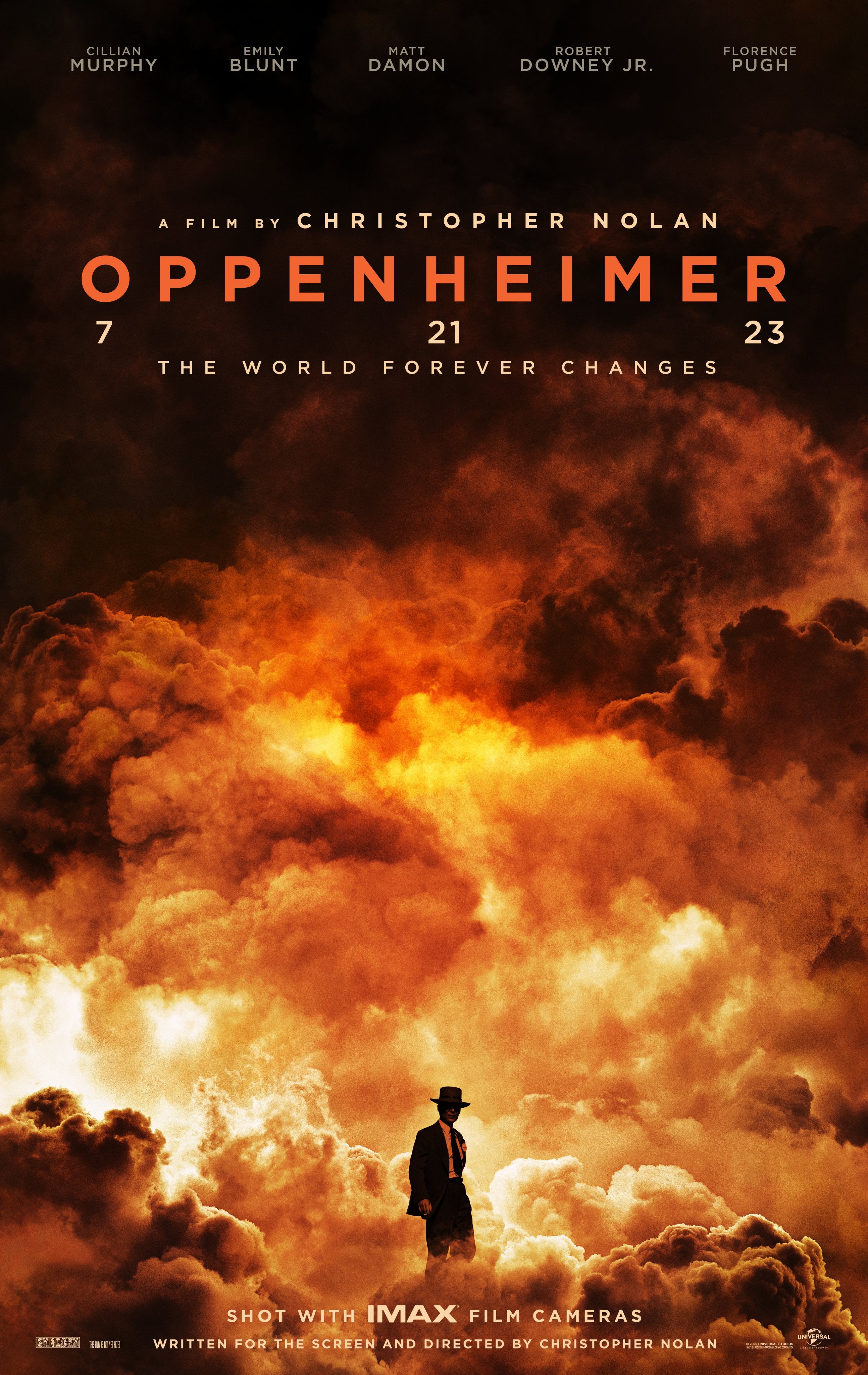 The new poster for ‘Oppenheimer’