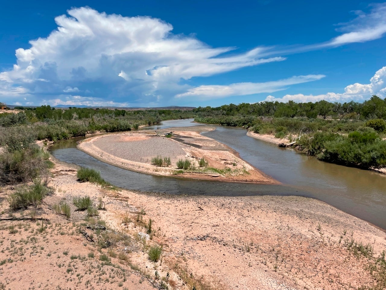 Drying Rio Grande