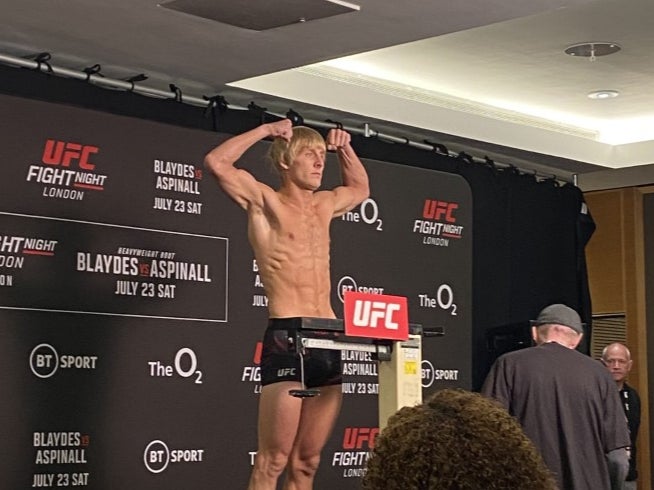 Paddy Pimblett makes weight ahead of July’s UFC London event