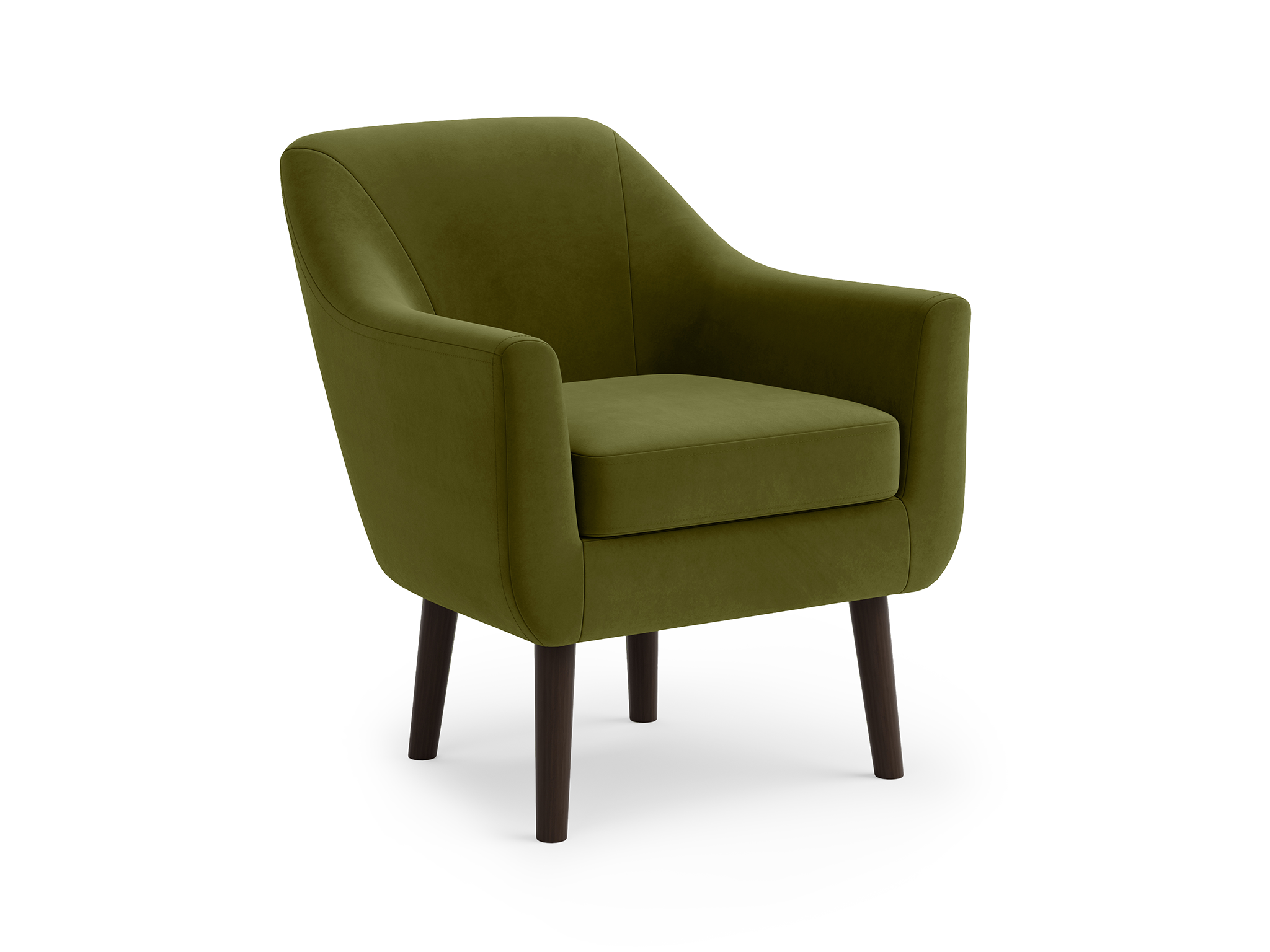 Dunelm Eddie velvet kids’ armchair