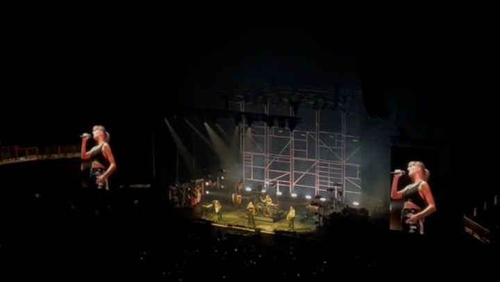 Taylor Swift makes surprise appearance at Haim's London O2 show