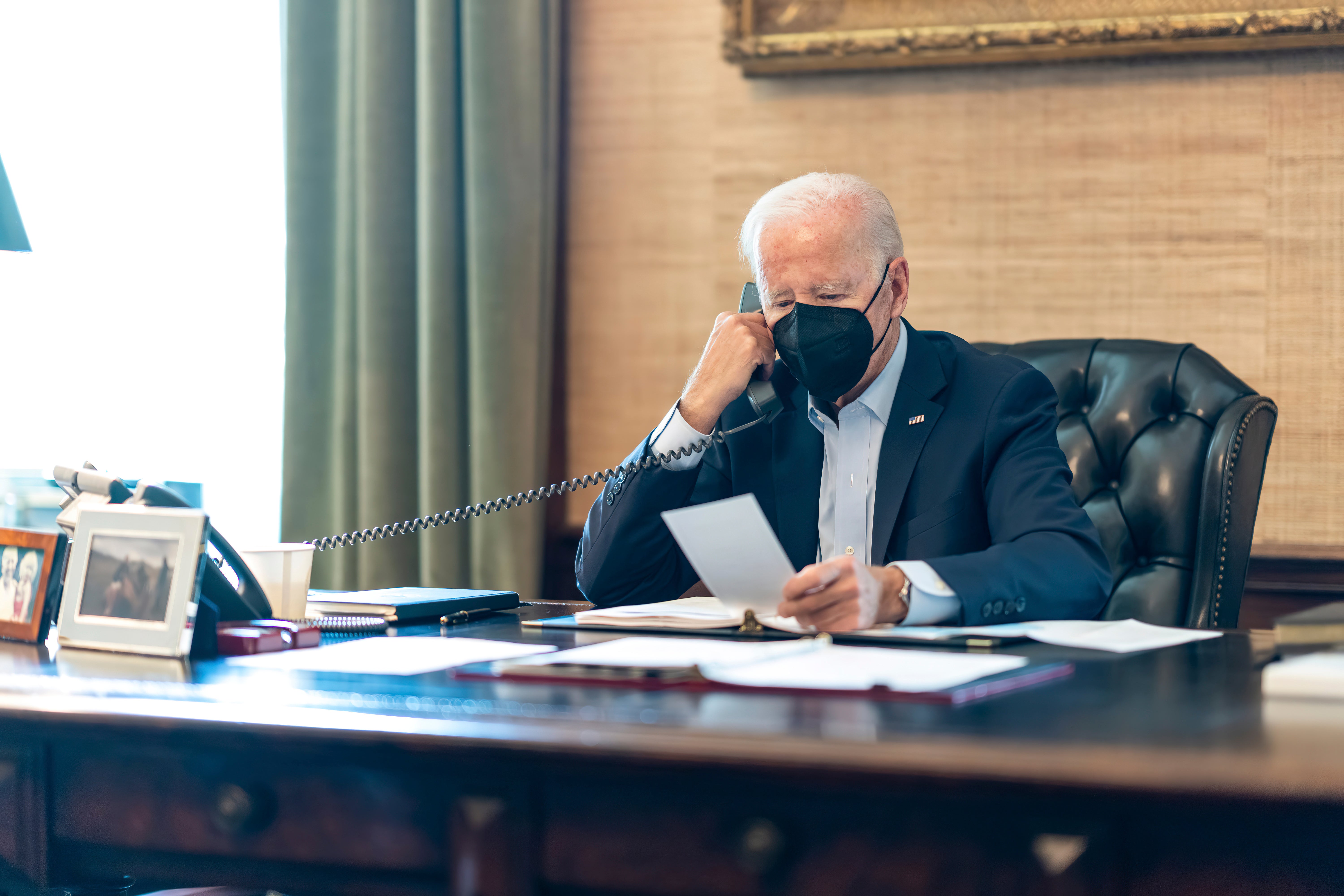 President Joe Biden at the White House