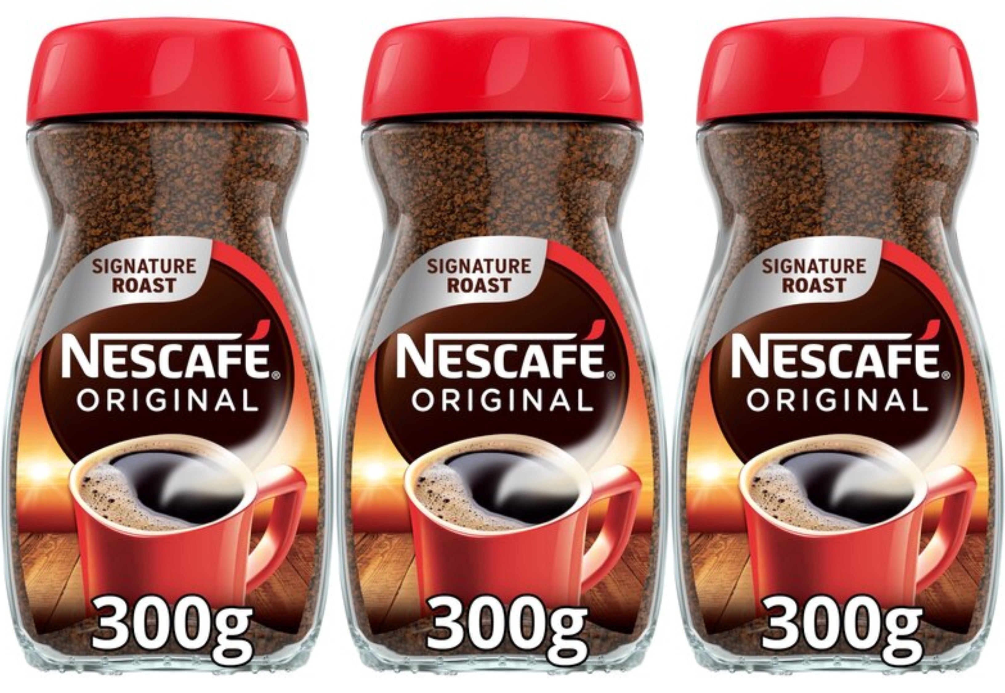 The instant coffee is a popular Nescafé product