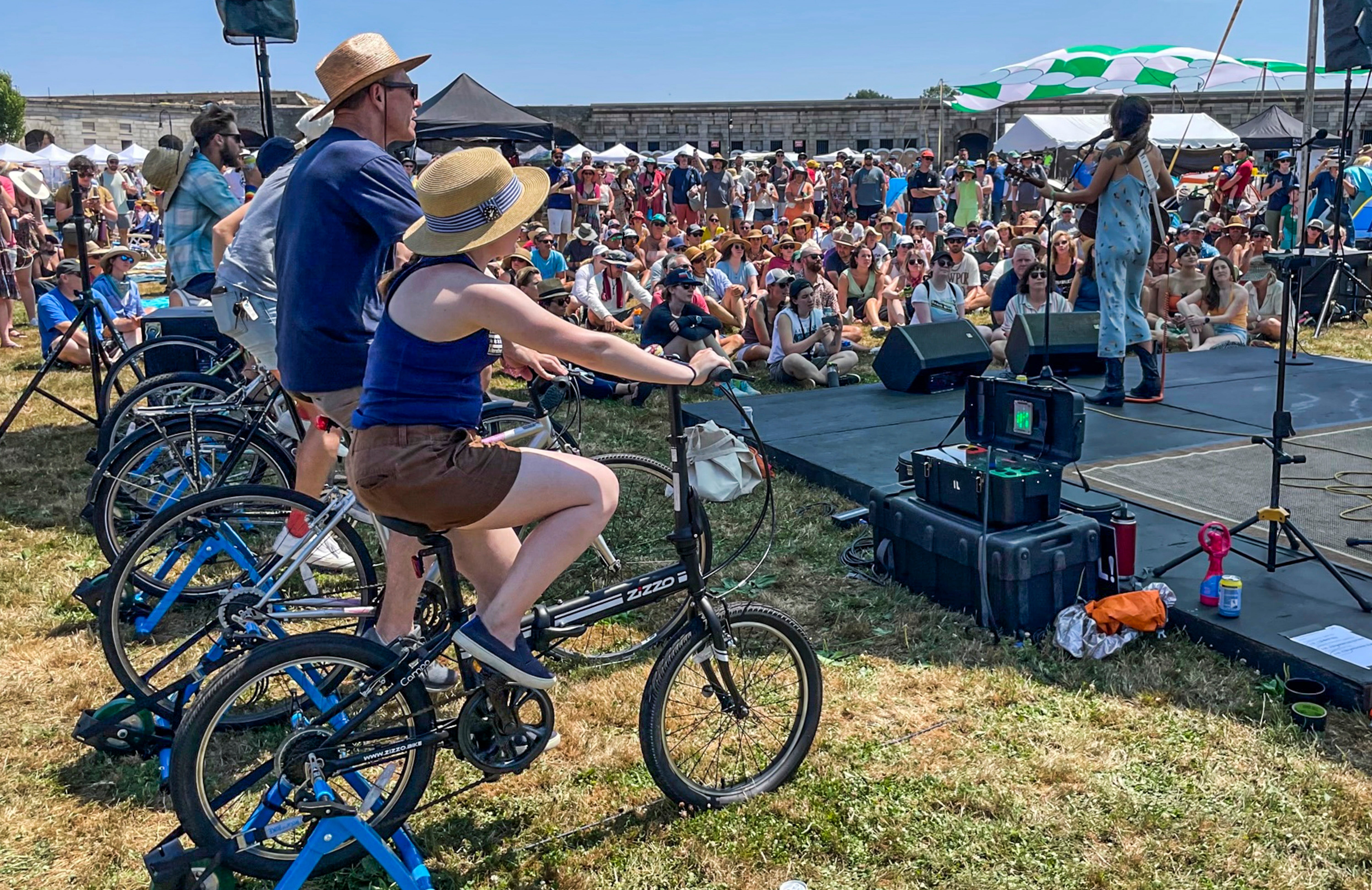 Folk Festival-Bicycle Stage