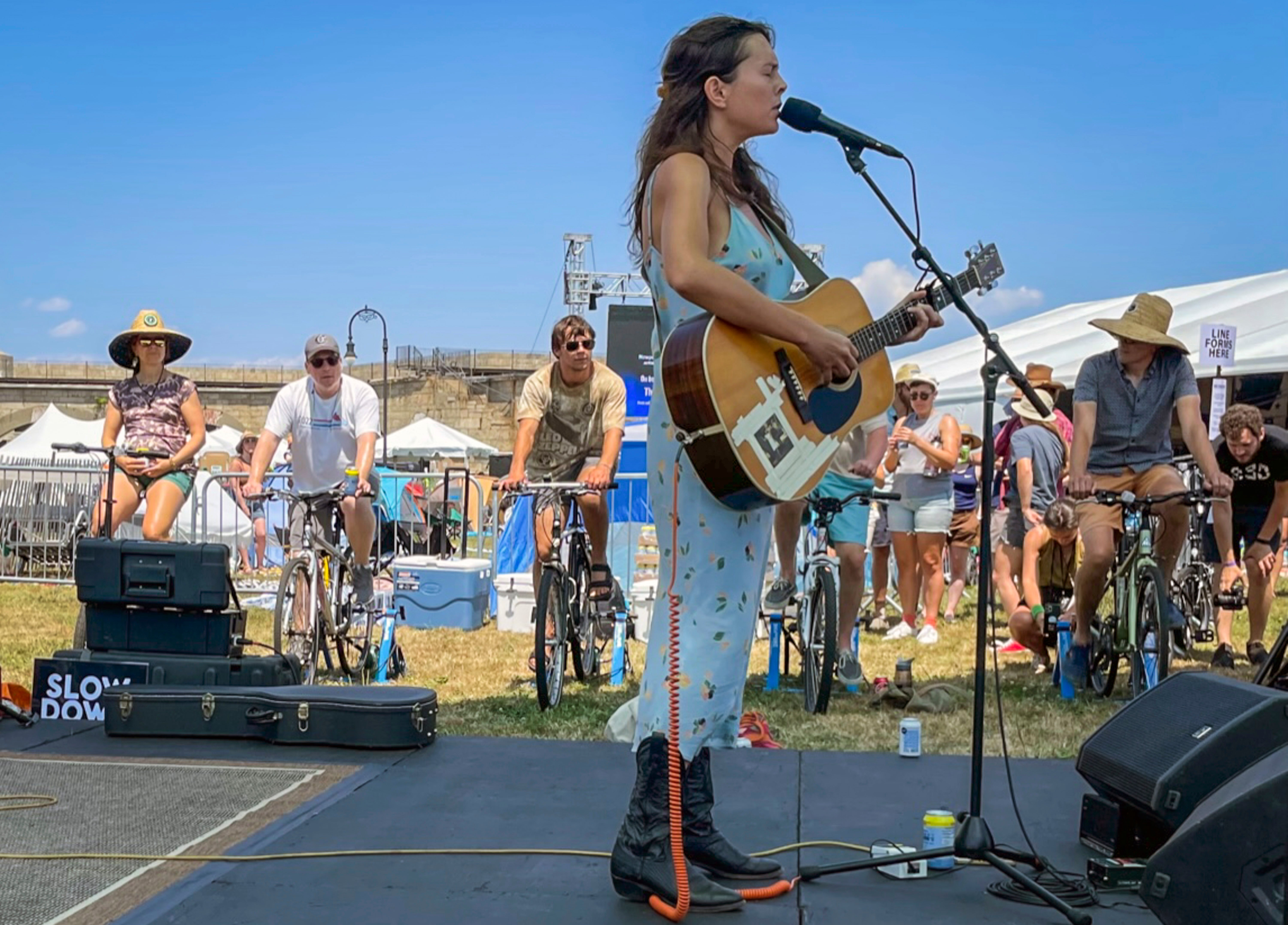 Folk Festival-Bicycle Stage