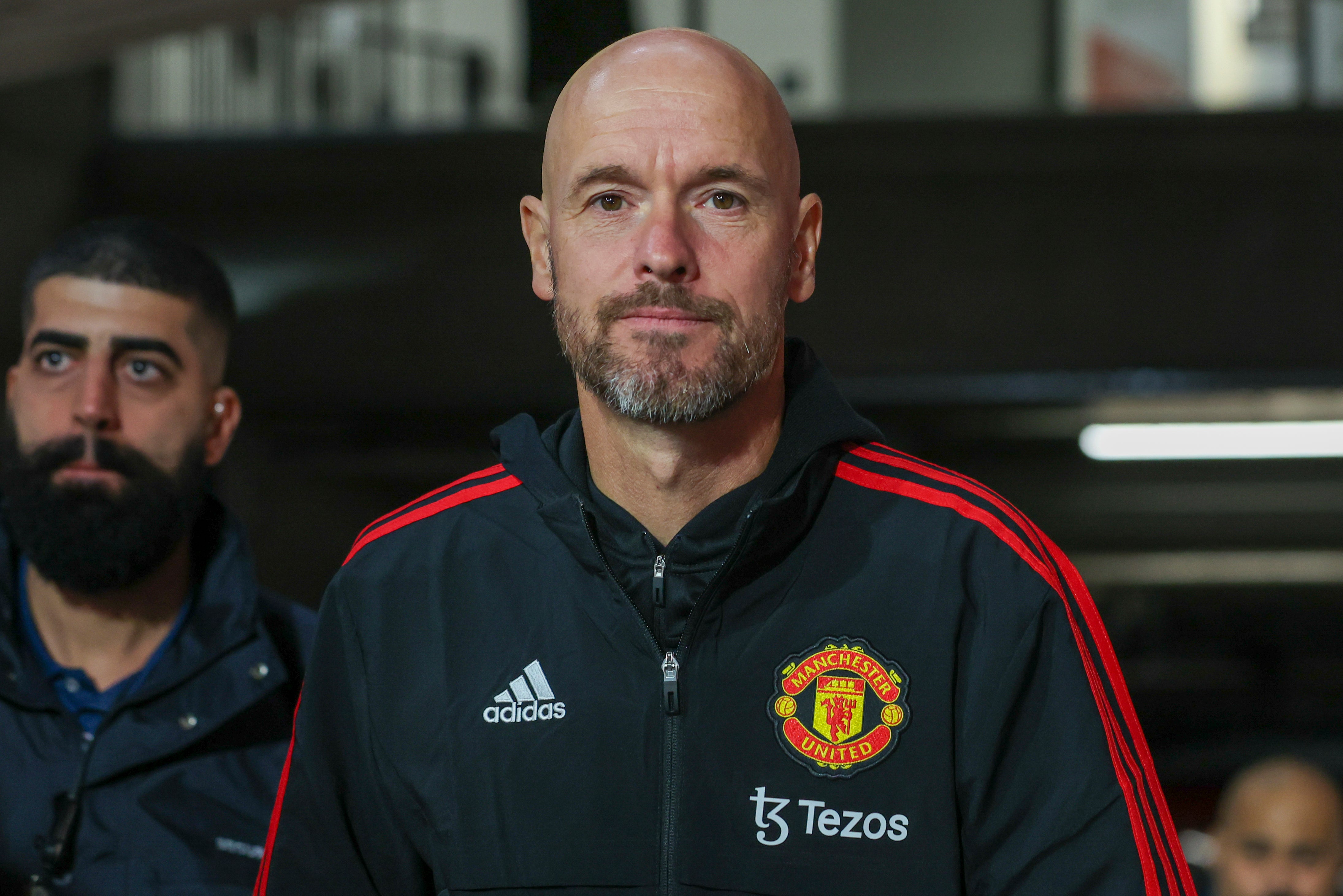 Manchester United’s manager Erik ten Hag (Asanka Brendon Ratnayake/AP)