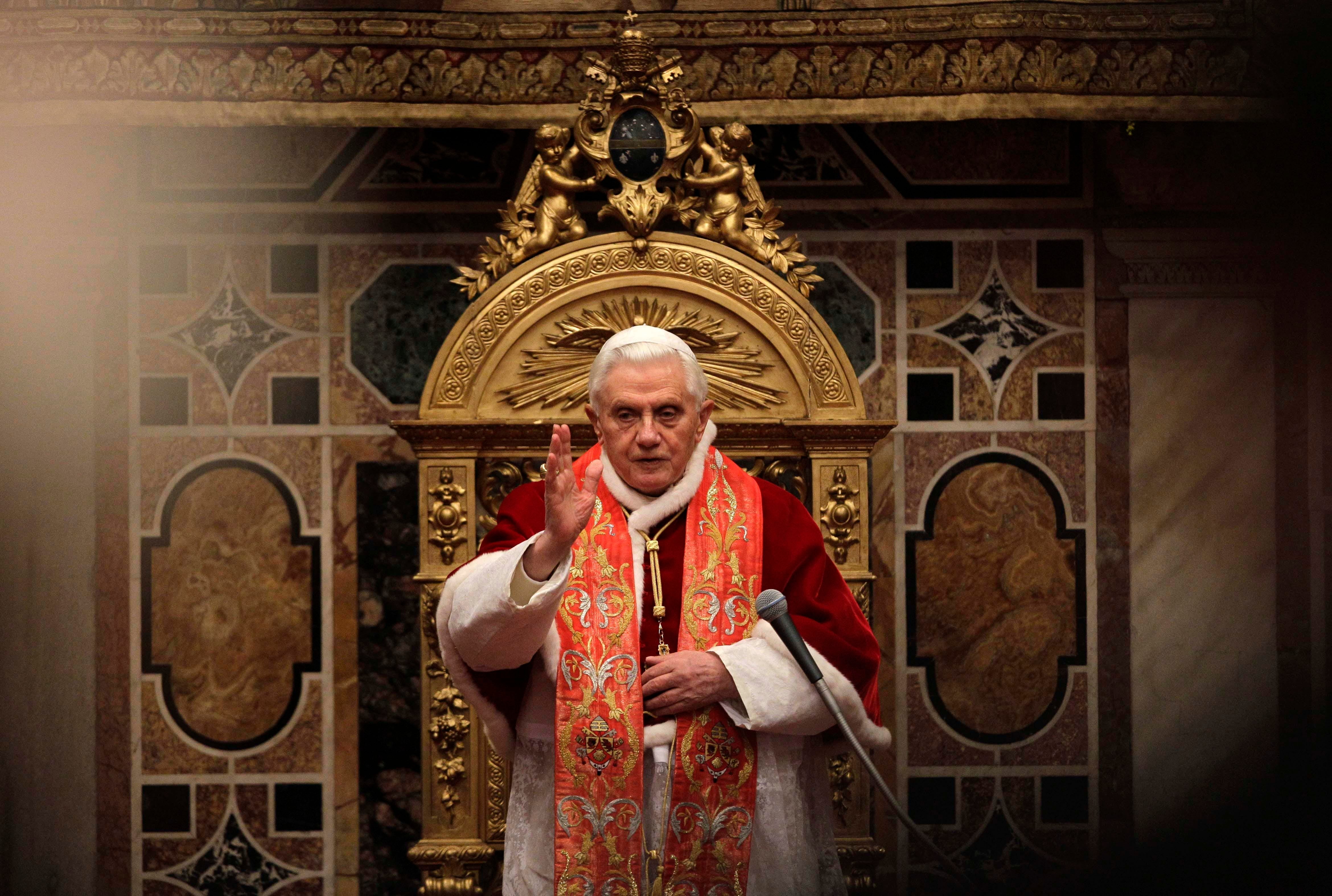 Benedict’s papacy was marred by scandal before he resigned due to health issues