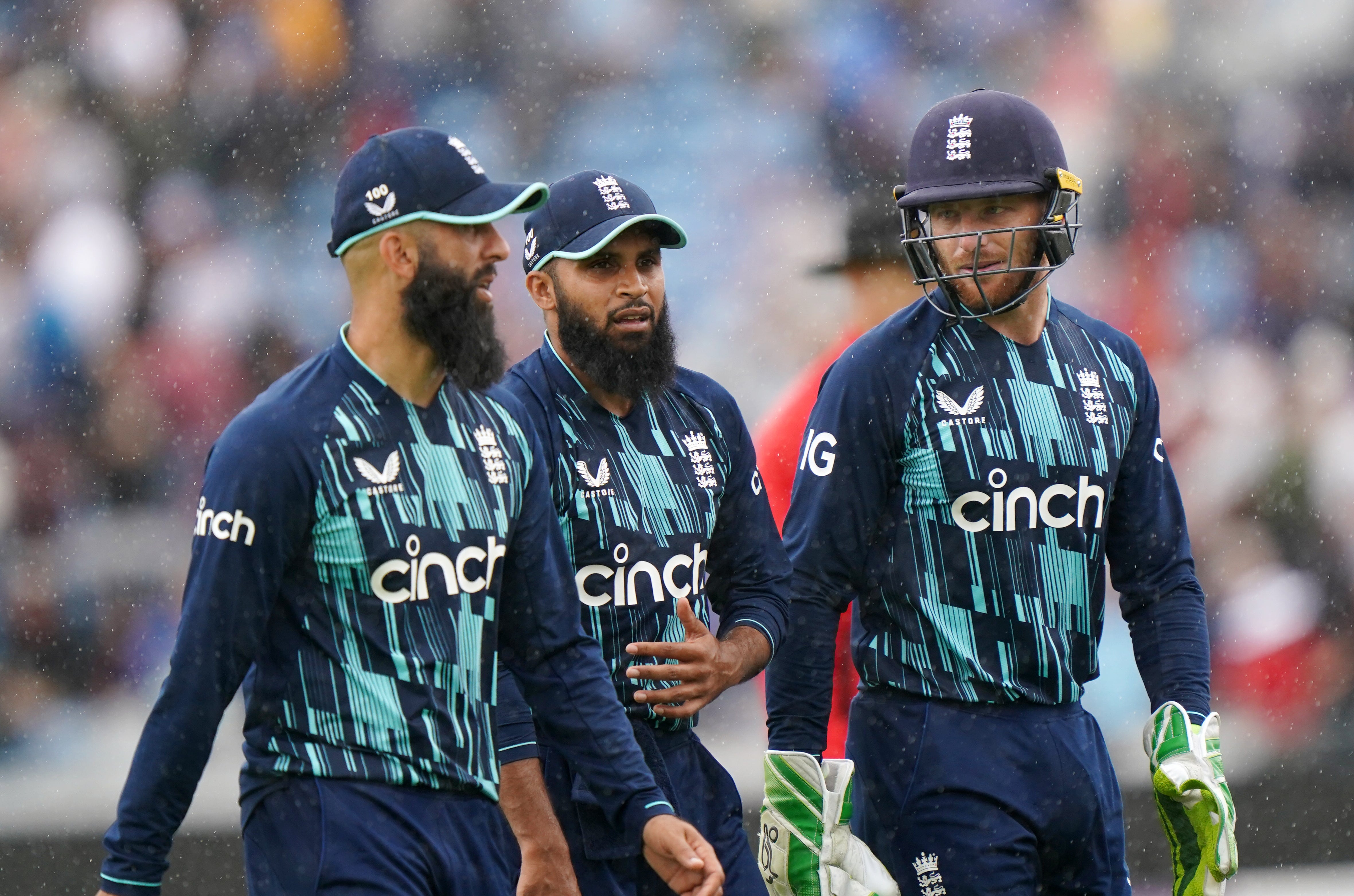 Jos Buttler, right, admitted he was frustrated with England’s intense match schedule