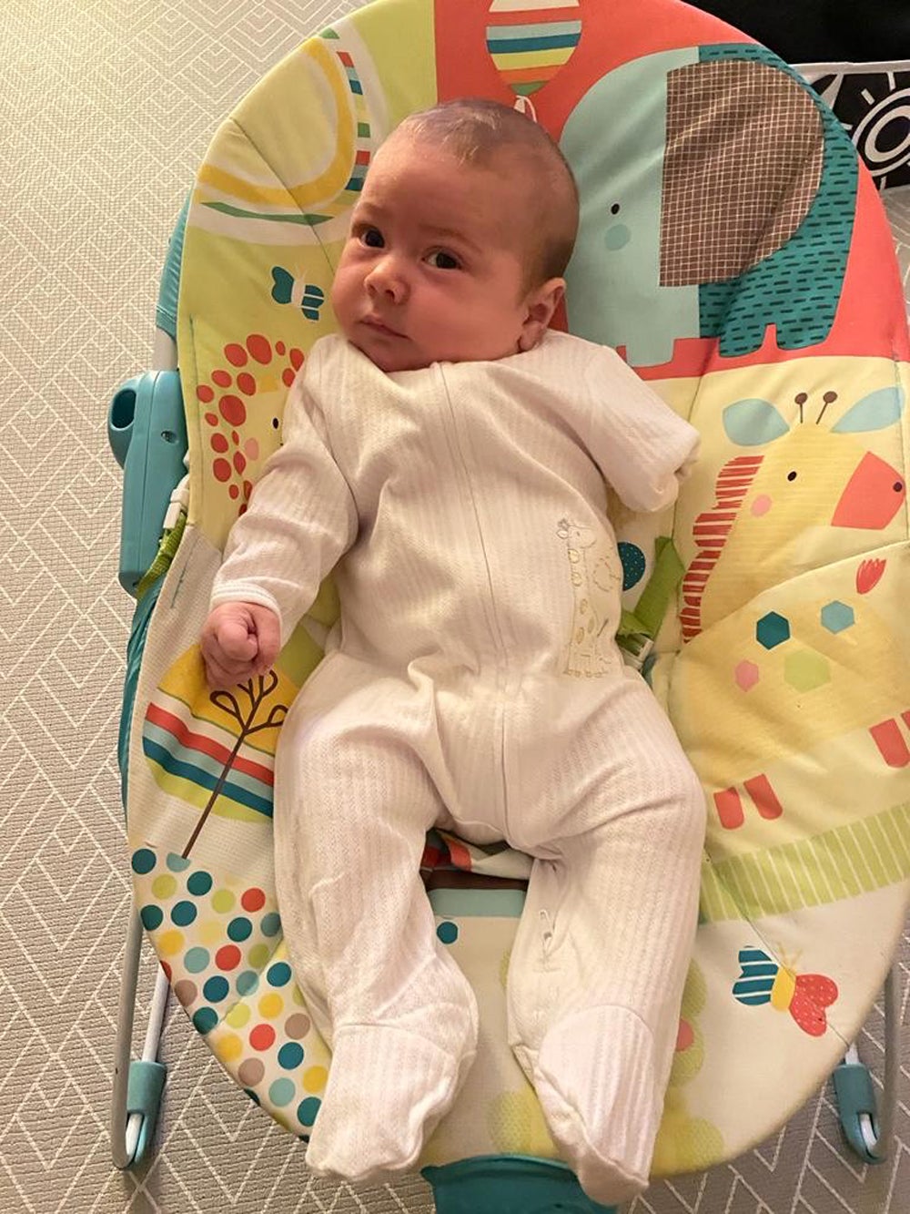 Zack Reilly at 12 weeks old (Collect/PA Real Life)