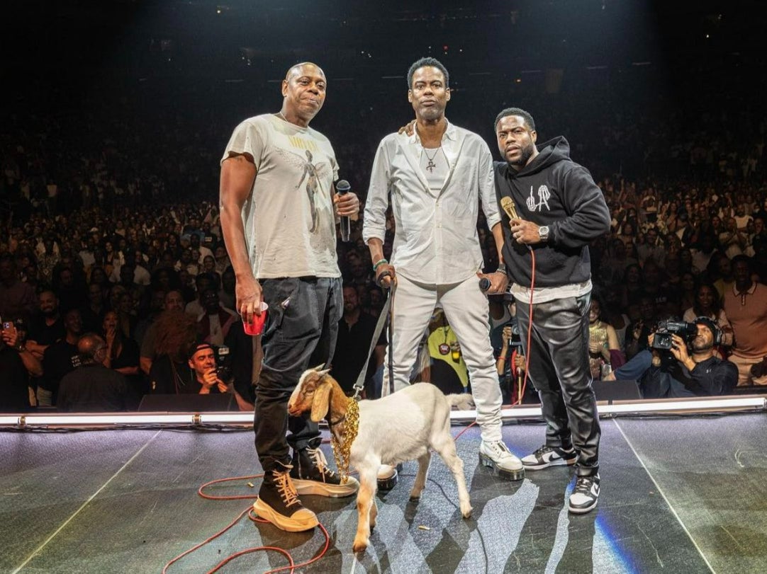 Dave Chappelle, Chris Rock, and Kevin Hart