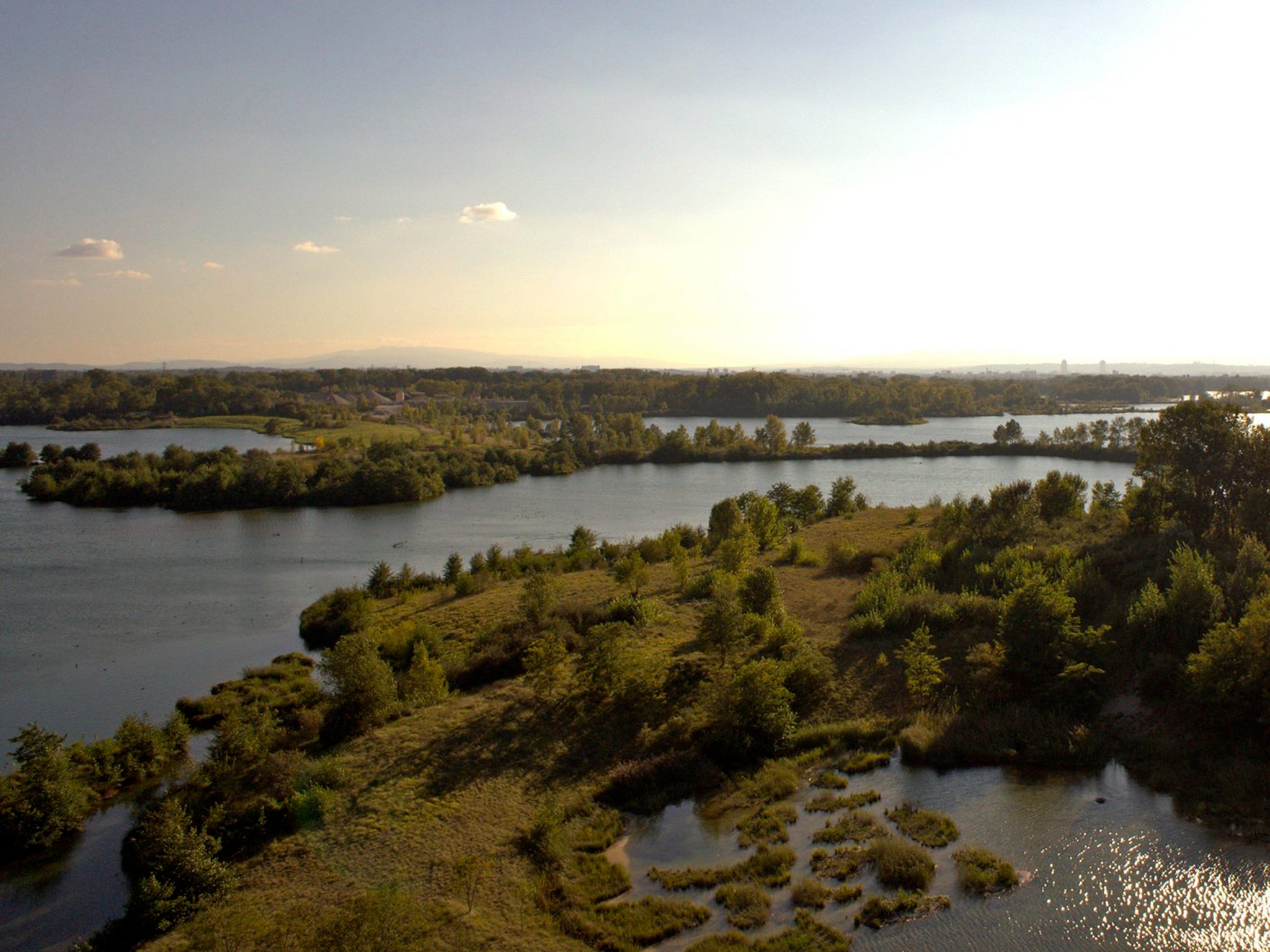 Lakes of Grand Parc Miribel Jonage