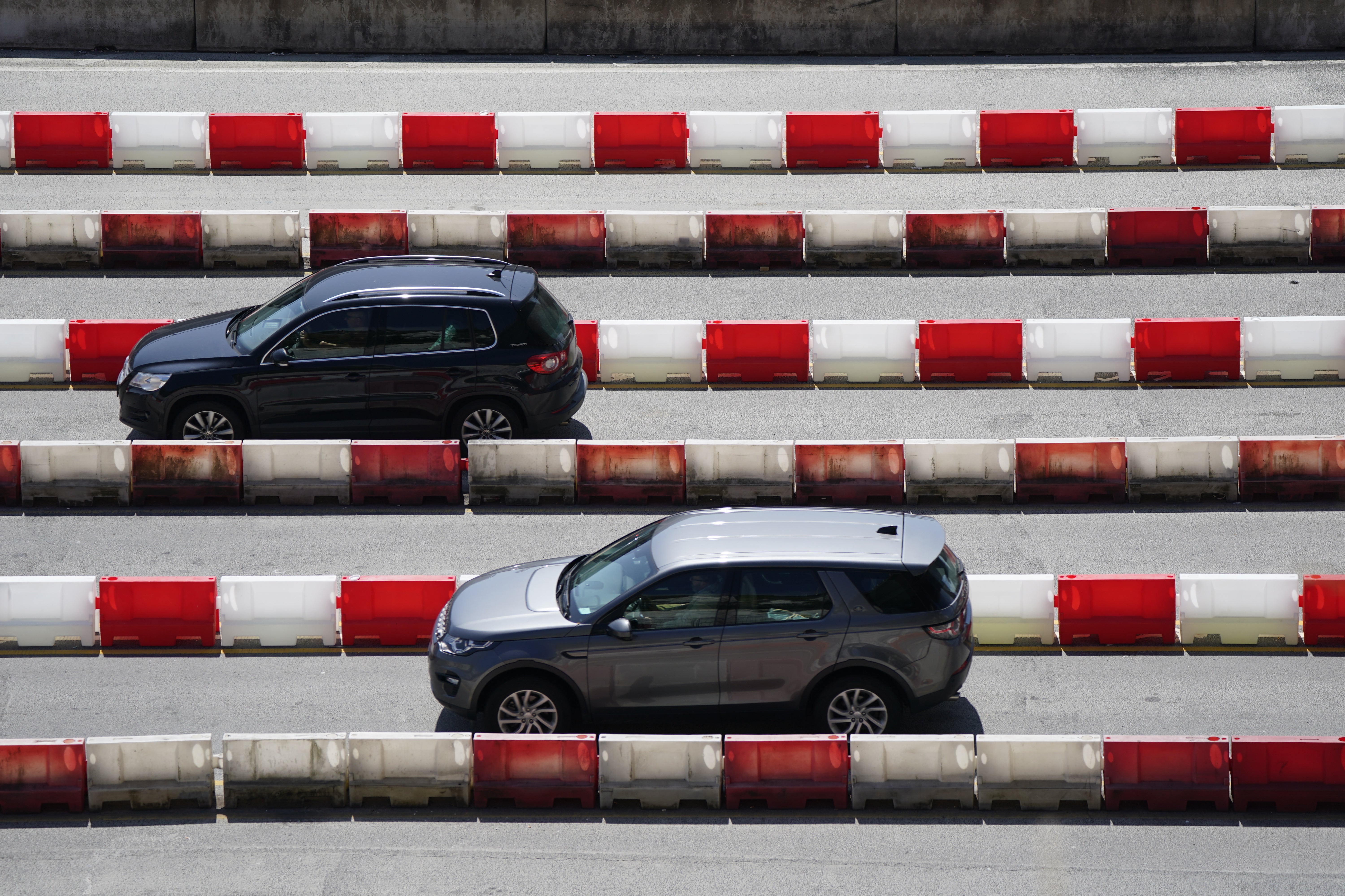 The Port of Dover is experiencing a busy start to the week but no return of the severe disruption seen in recent days (Andrew Matthews/PA)