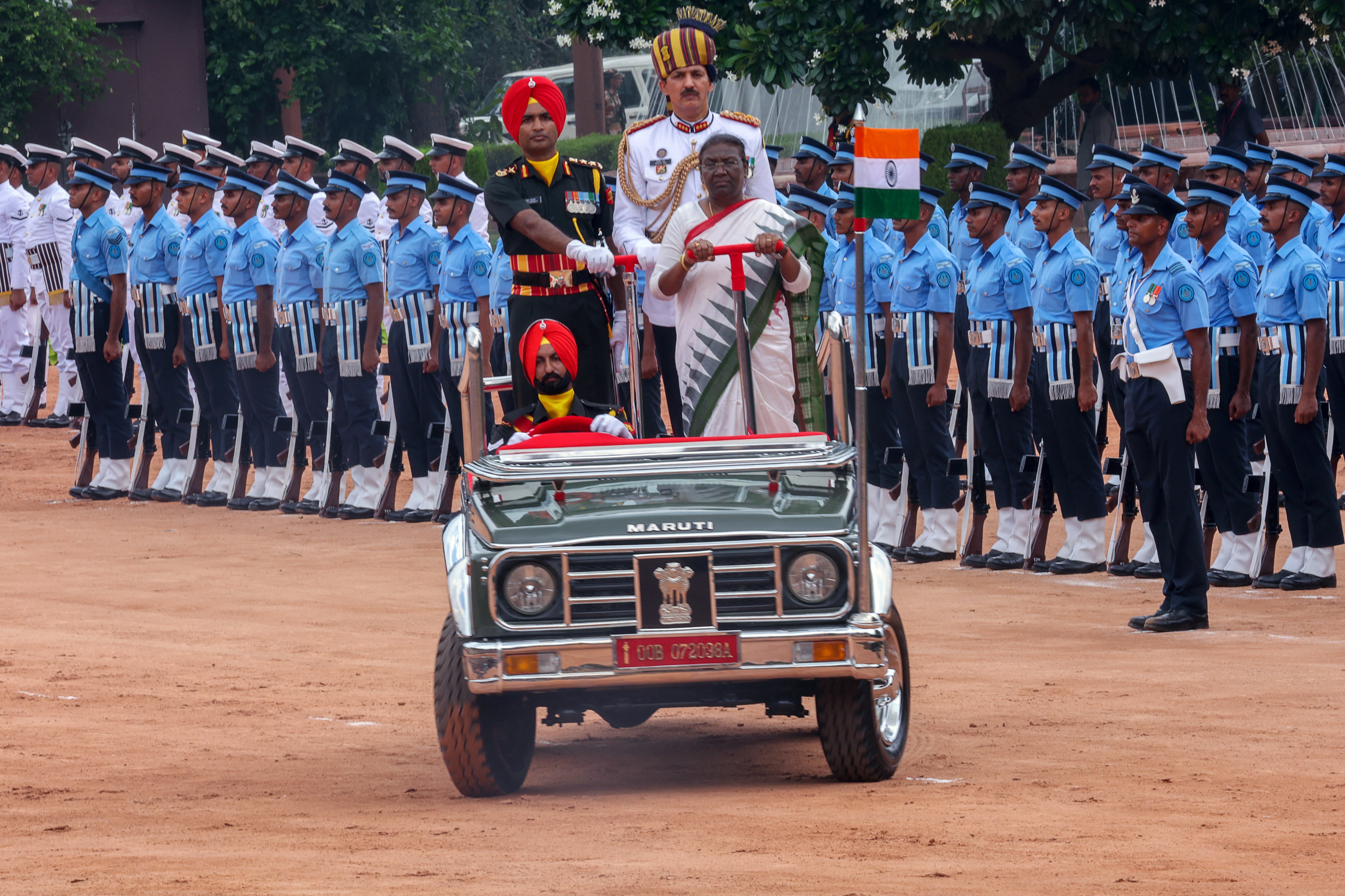 Droupadi Murmu is India’s second female president