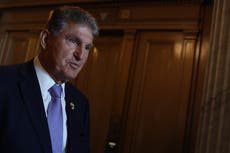 Joe Manchin tests positive for Covid-19, scrambling Democrats’ plans to pass reconciliation legislation