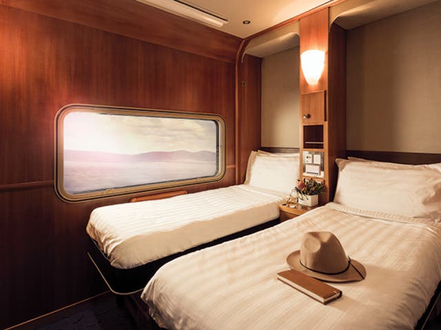 <p>The Great Southern train</p>