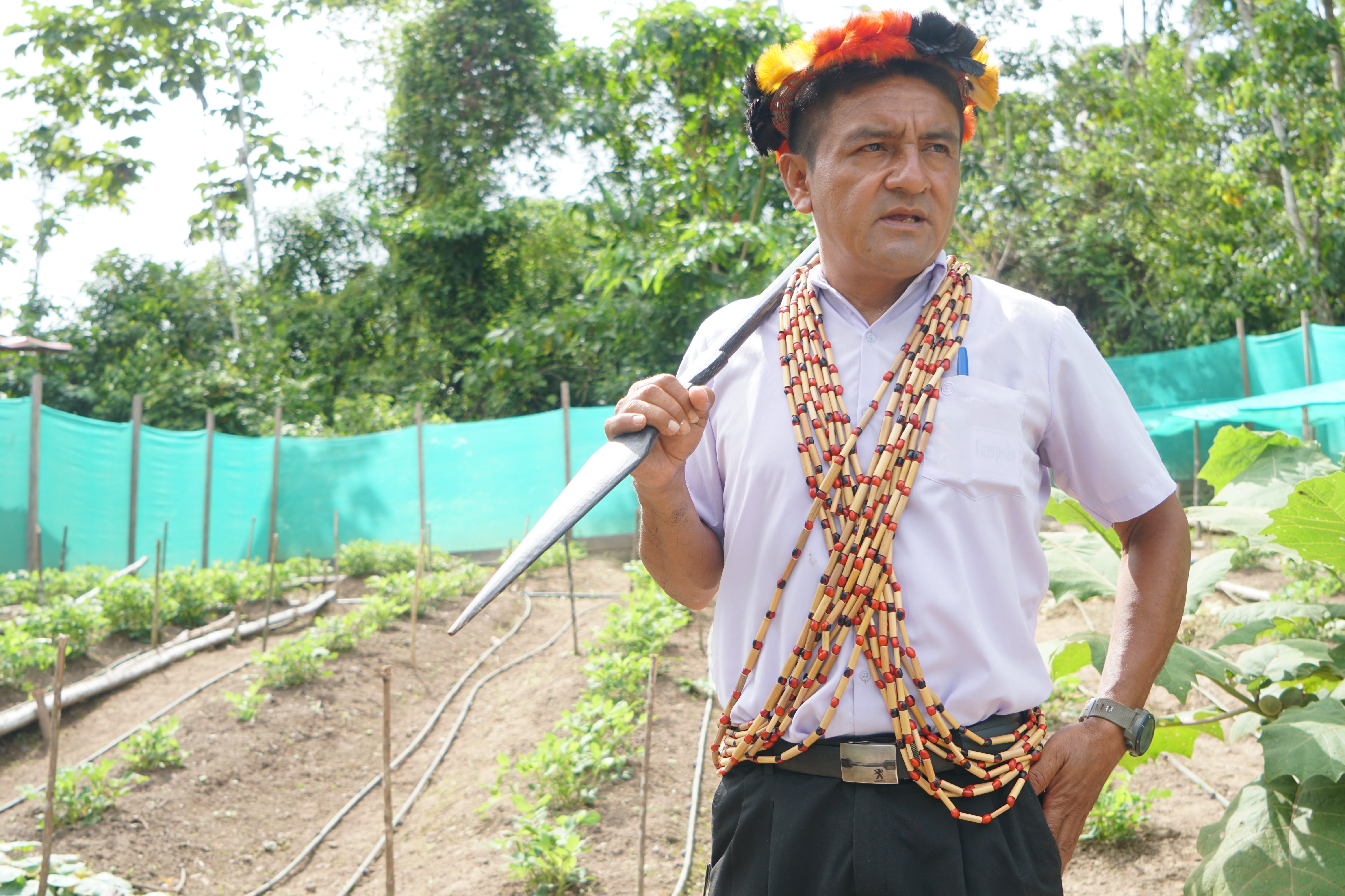 Headteacher Ricardo Fuchia Valverde