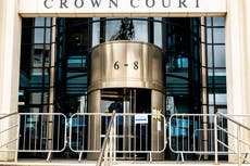 Mother’s 4x4 ‘appeared to speed up’ before hitting children outside primary school, court hears