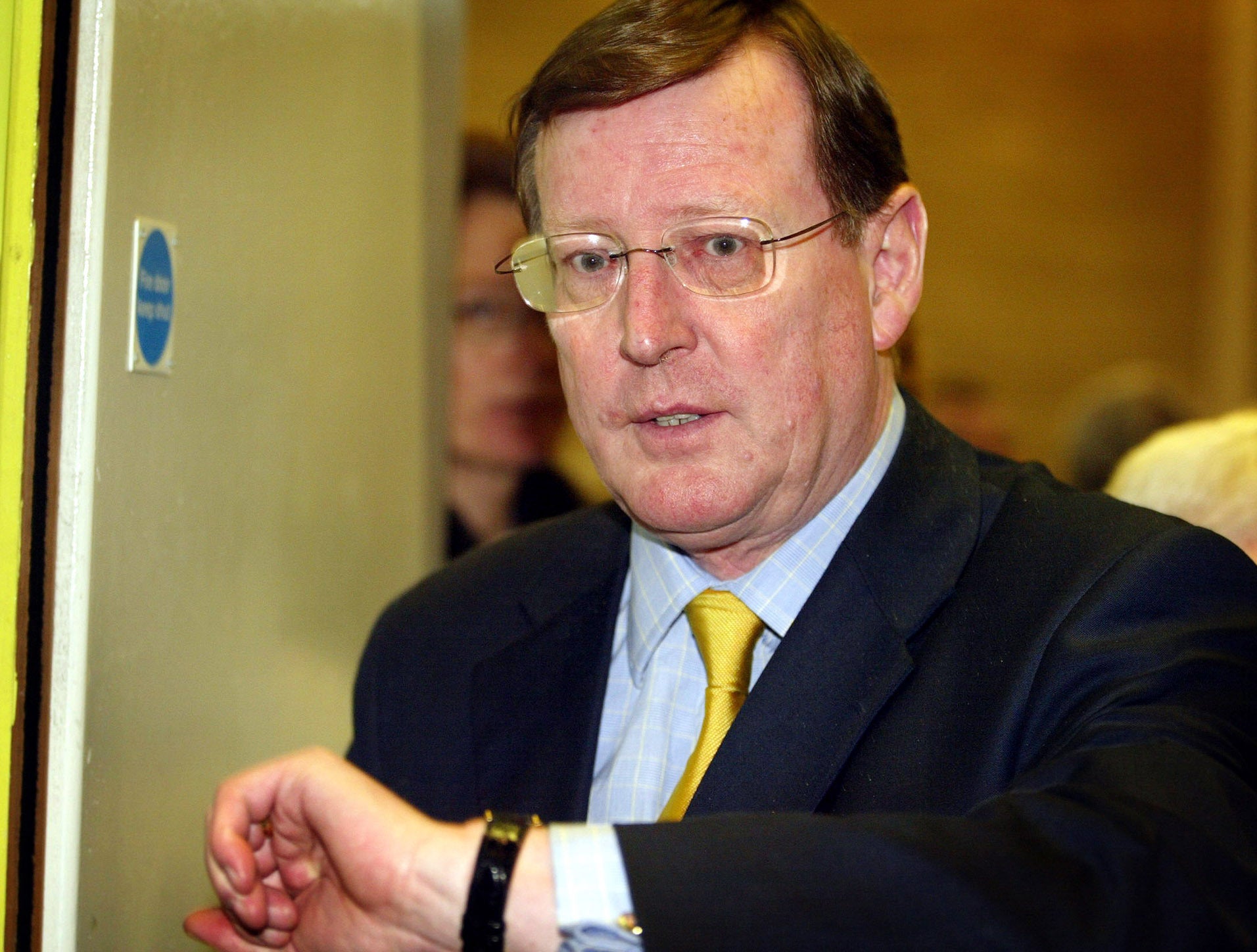 Ulster Unionist Leader David Trimble (Paul Faith/PA)