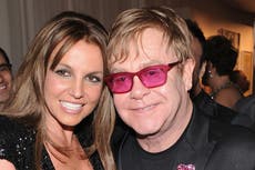 Britney Spears records new version of Elton John hit with singer at ‘secret’ session