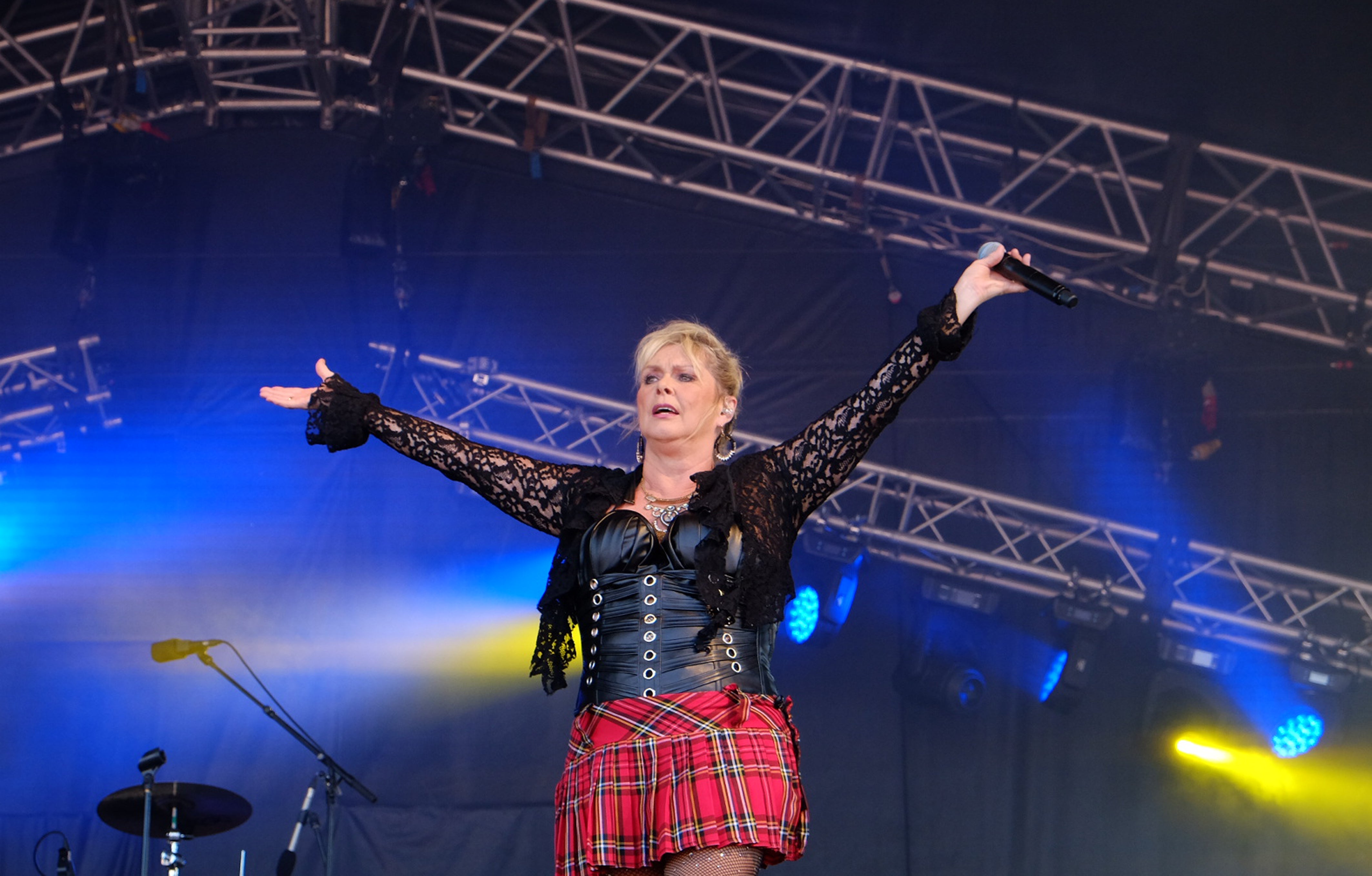 Cheryl Baker of Bucks Fizz (Owen Humphreys/PA)