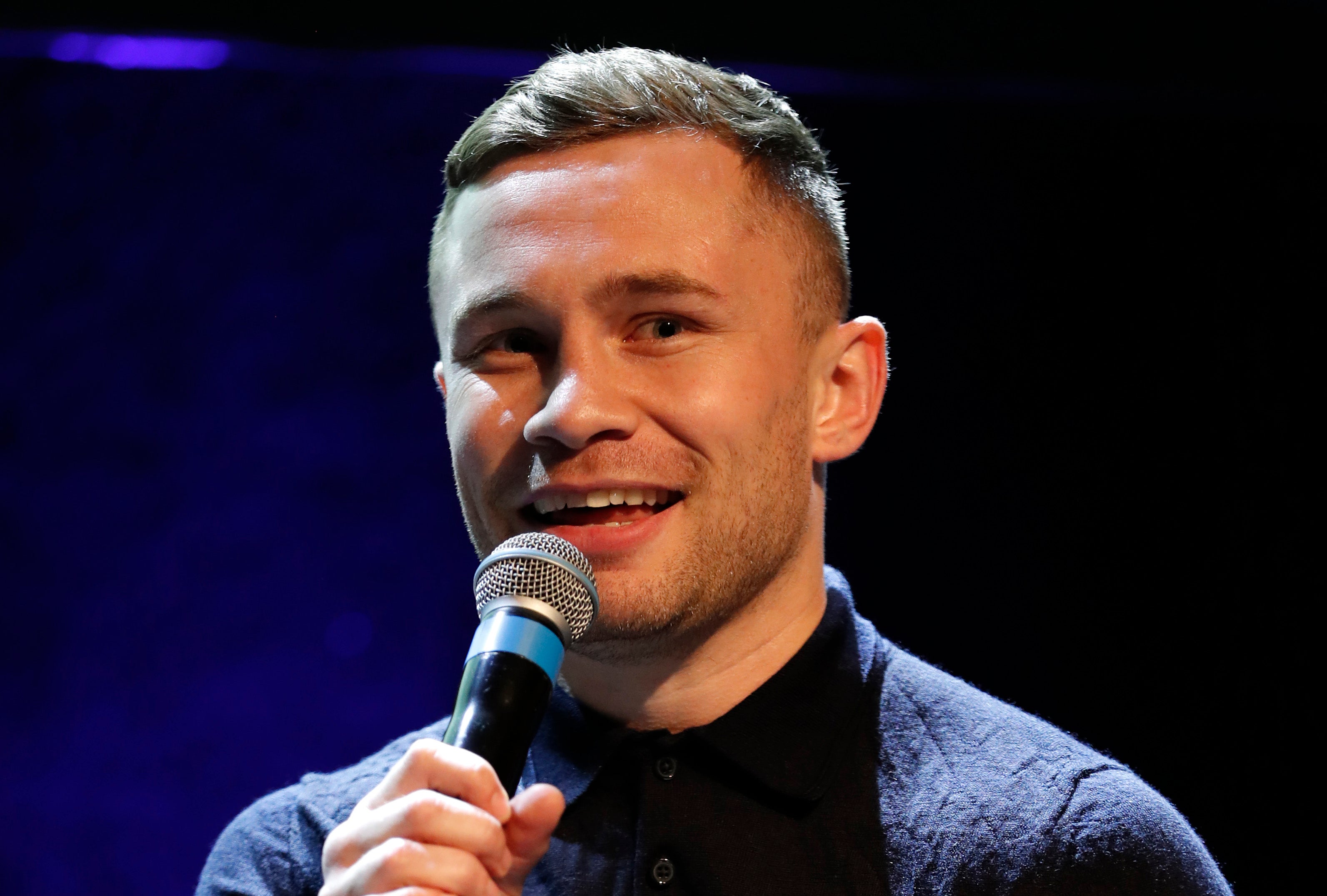 Frampton partly fills his days as a retired fighter by working as a BT Sport pundit