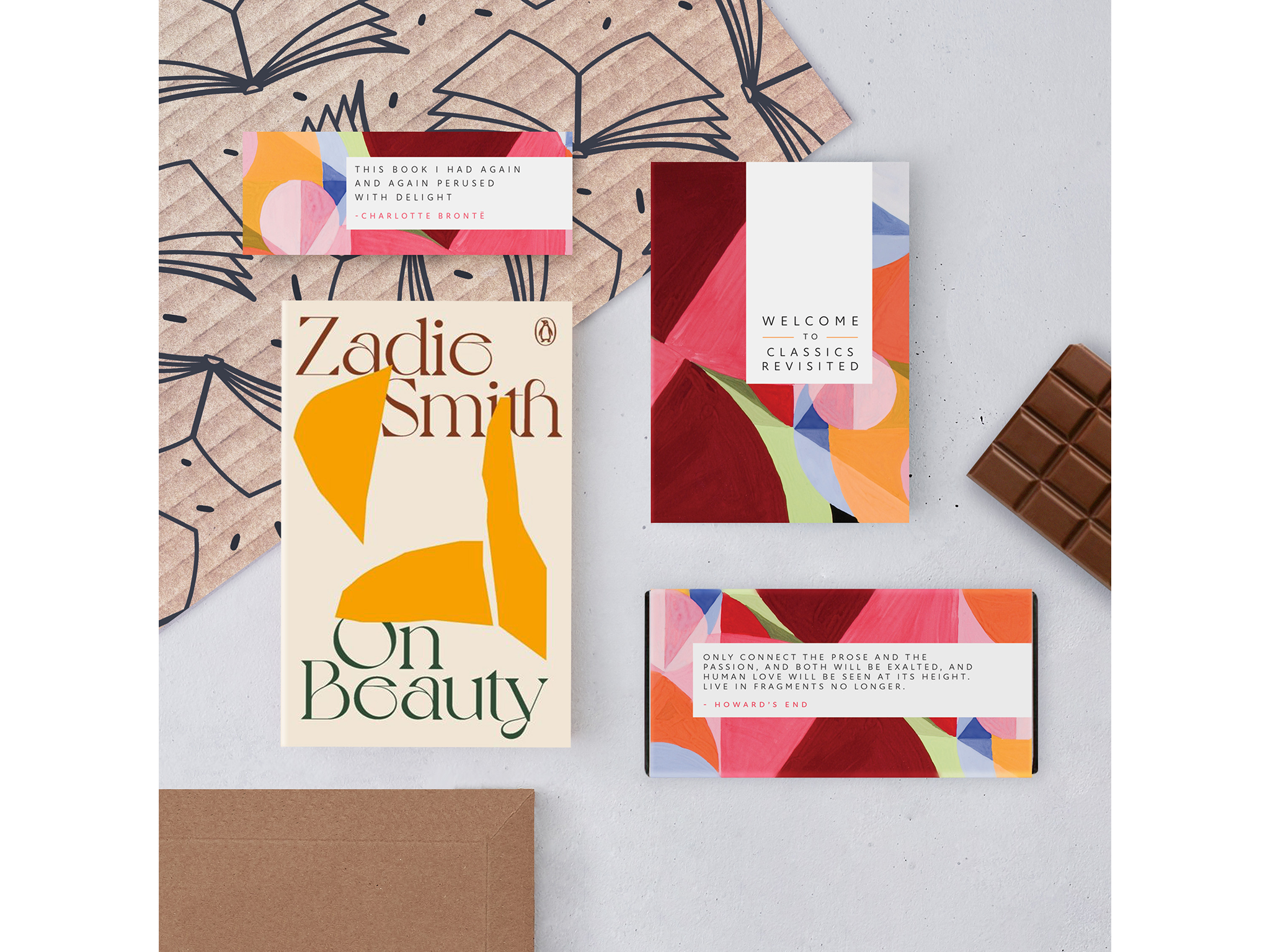 Bookishly classics revisited book and chocolate subscription box