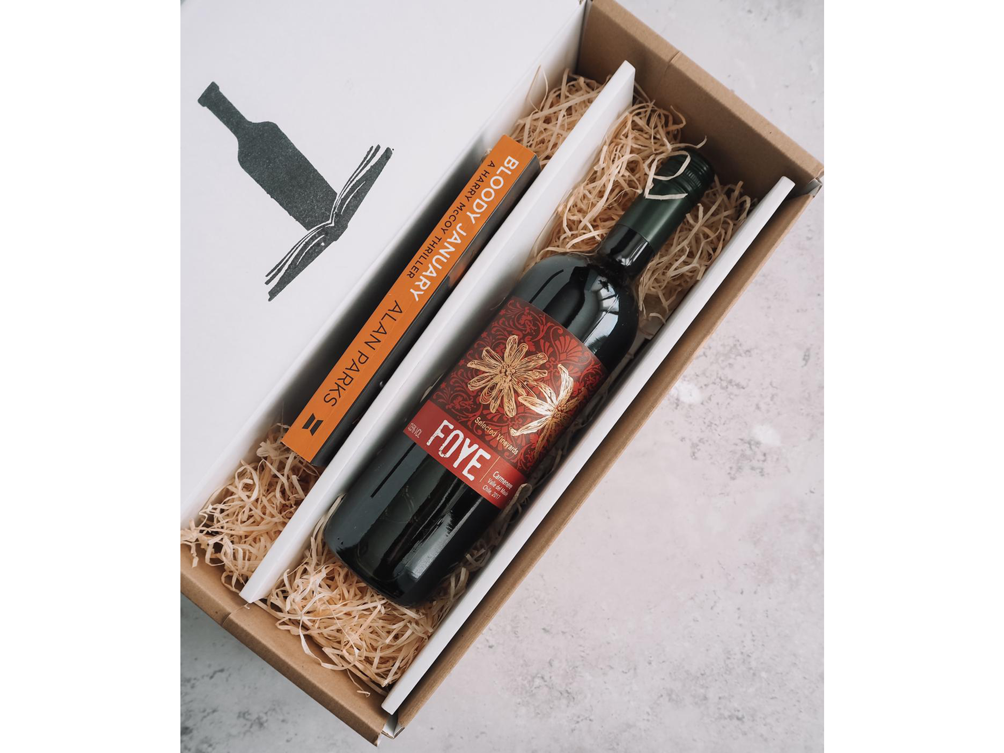 Words With Wine monthly wine and book subscription box