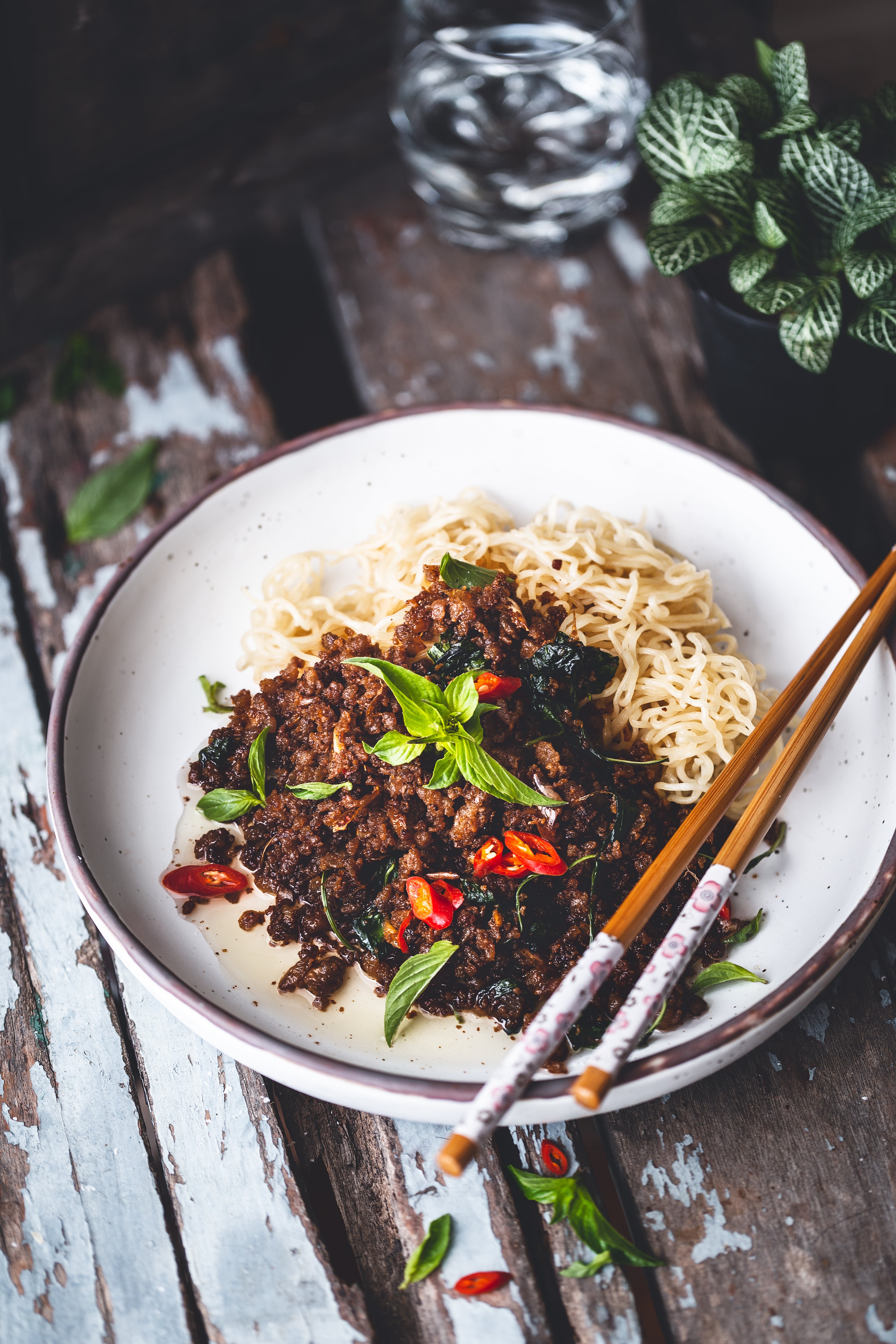 This cold rice noodle dish has roots in Yunnan, a southwestern Chinese province