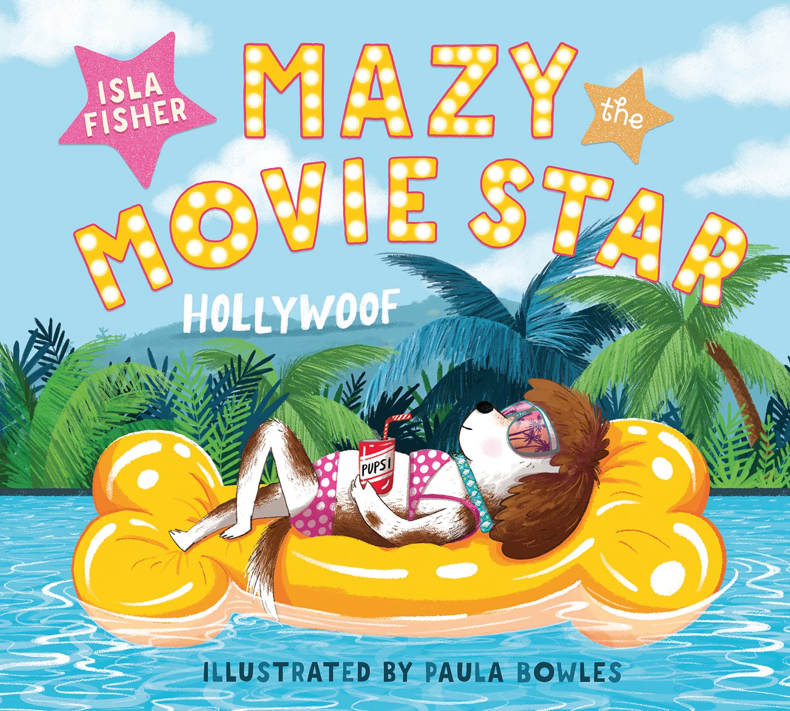 Isla Fisher’s new book is set in ‘Hollywoof’, a version of Tinseltown populated entirely by dogs