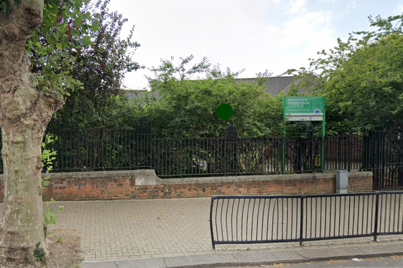 The incident occurred outside of Beatrix Potter Primary School in Openview, south west London