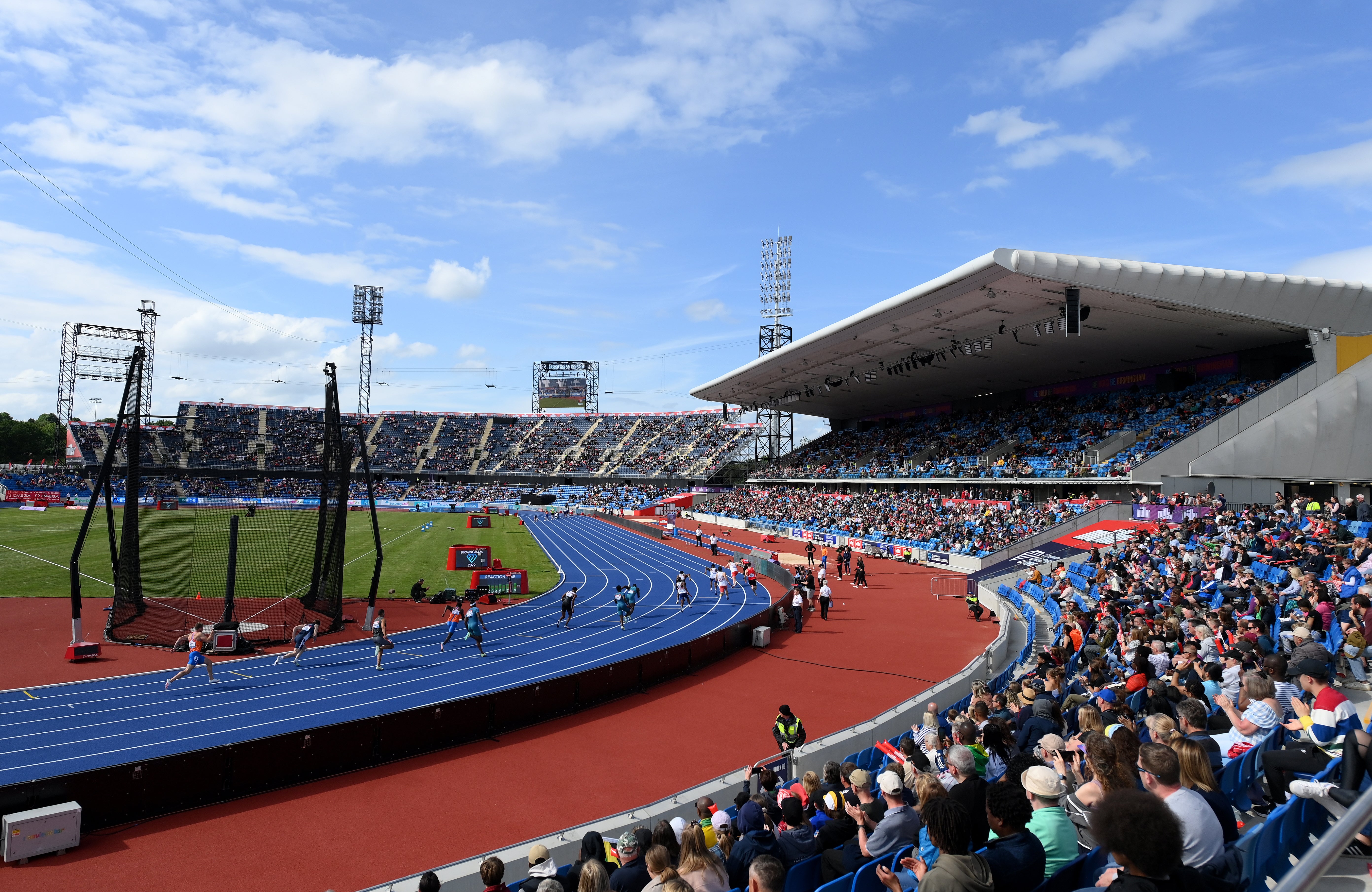 The Alexander Stadium will host athletics after its regeneration