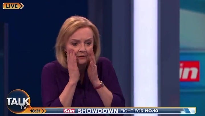 Watch the moment Tory leadership debate is taken off air after presenter faints