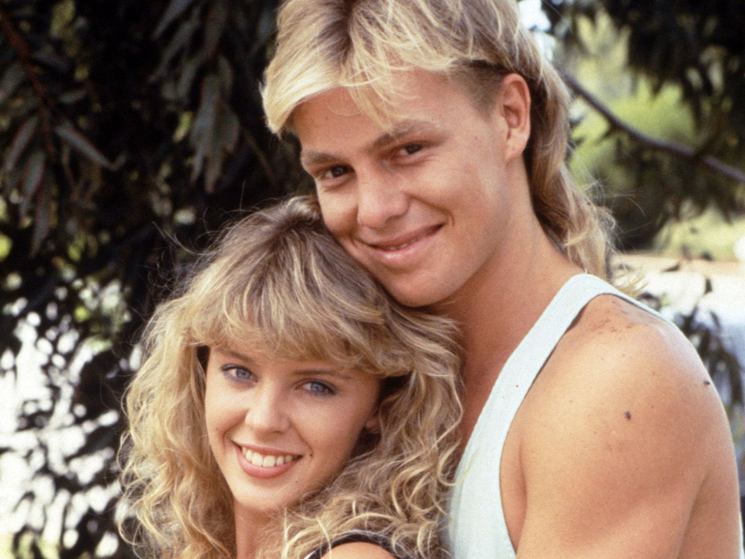 Kylie Minogue and Jason Donovan as dream couple Scott and Charlene