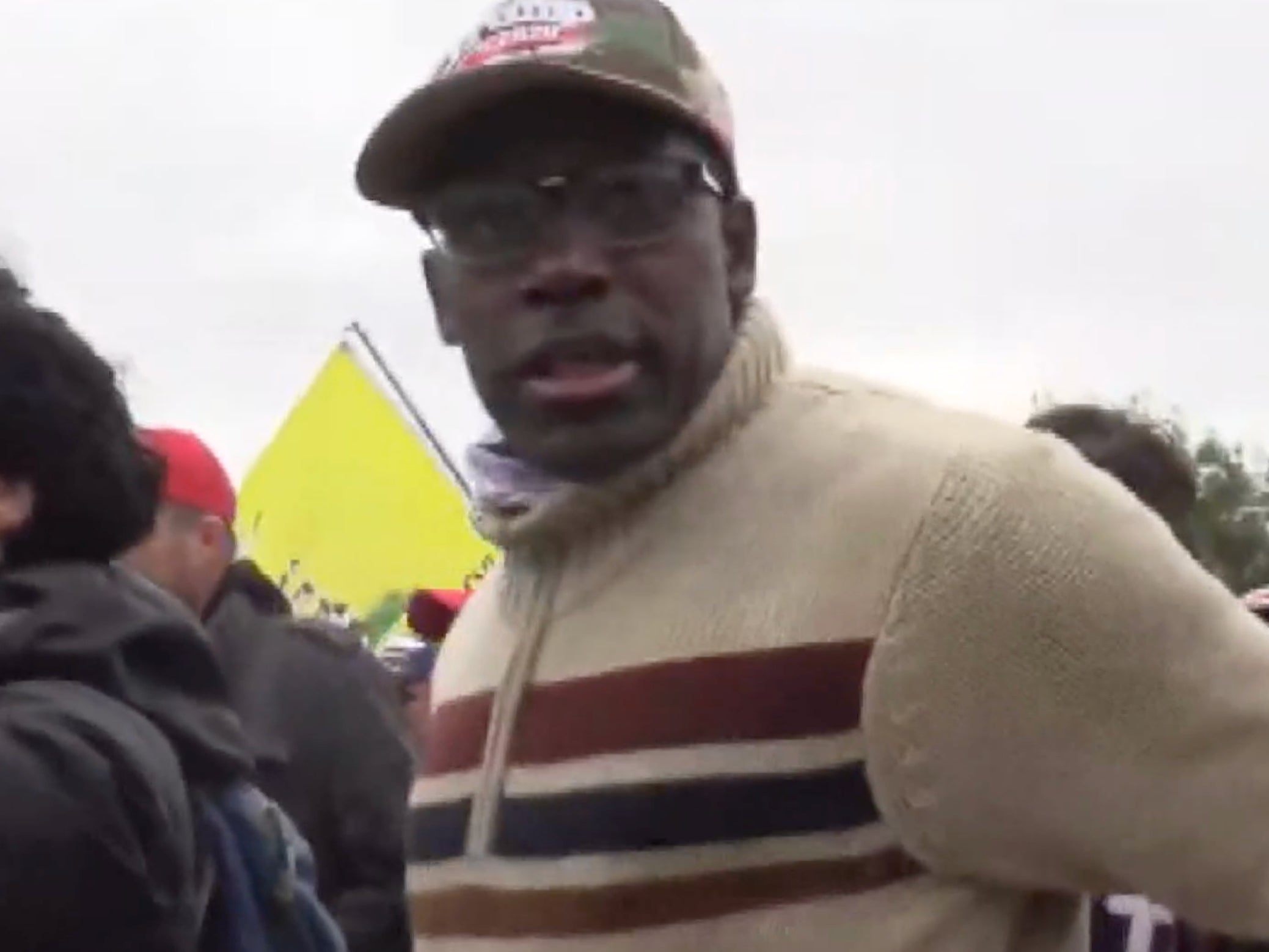 Mark Ponder, 56, from Washington, DC has been sentenced to five years in prison for attacking officers during the Capitol riot