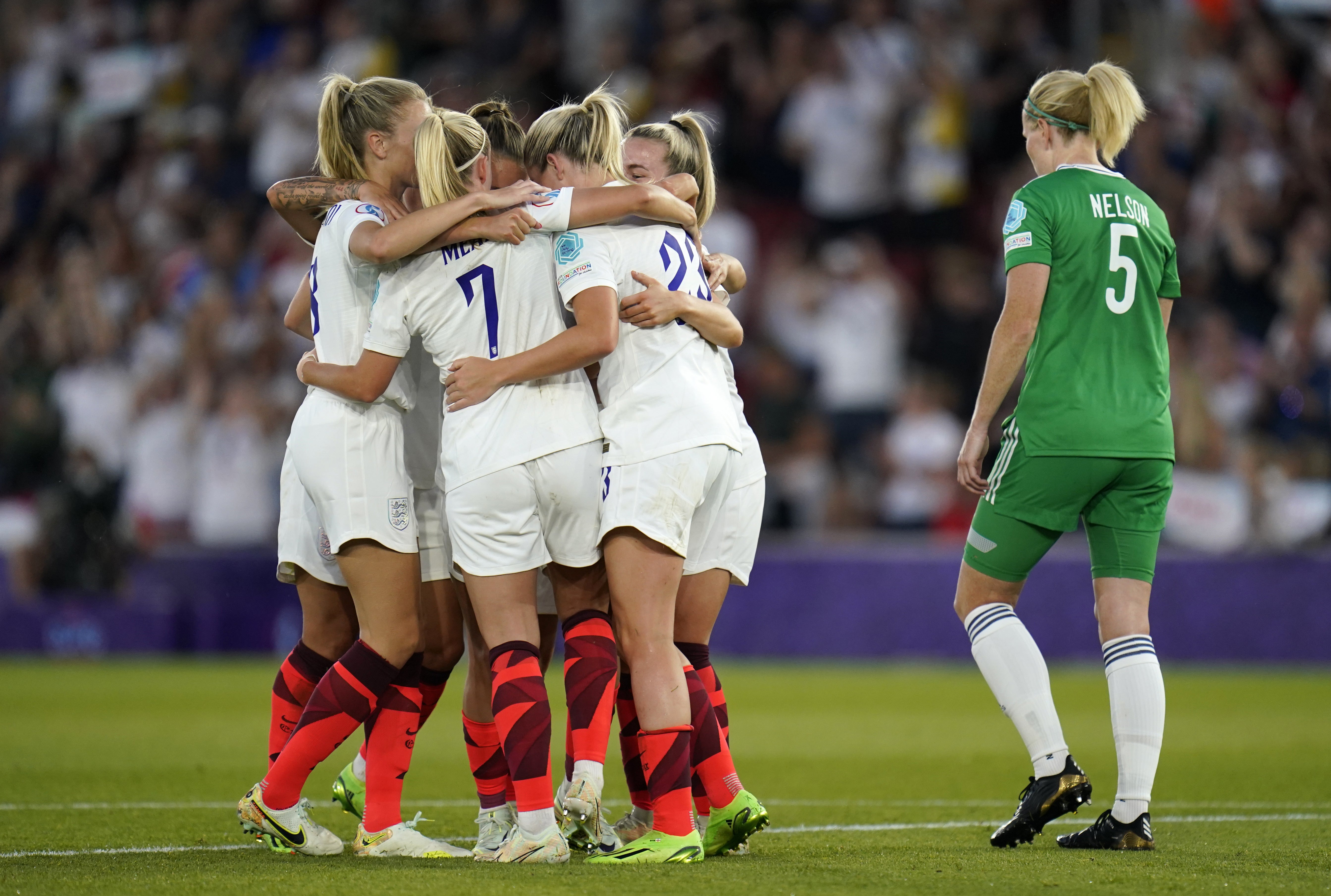 England put five past Northern Ireland (Andrew Matthews/PA)