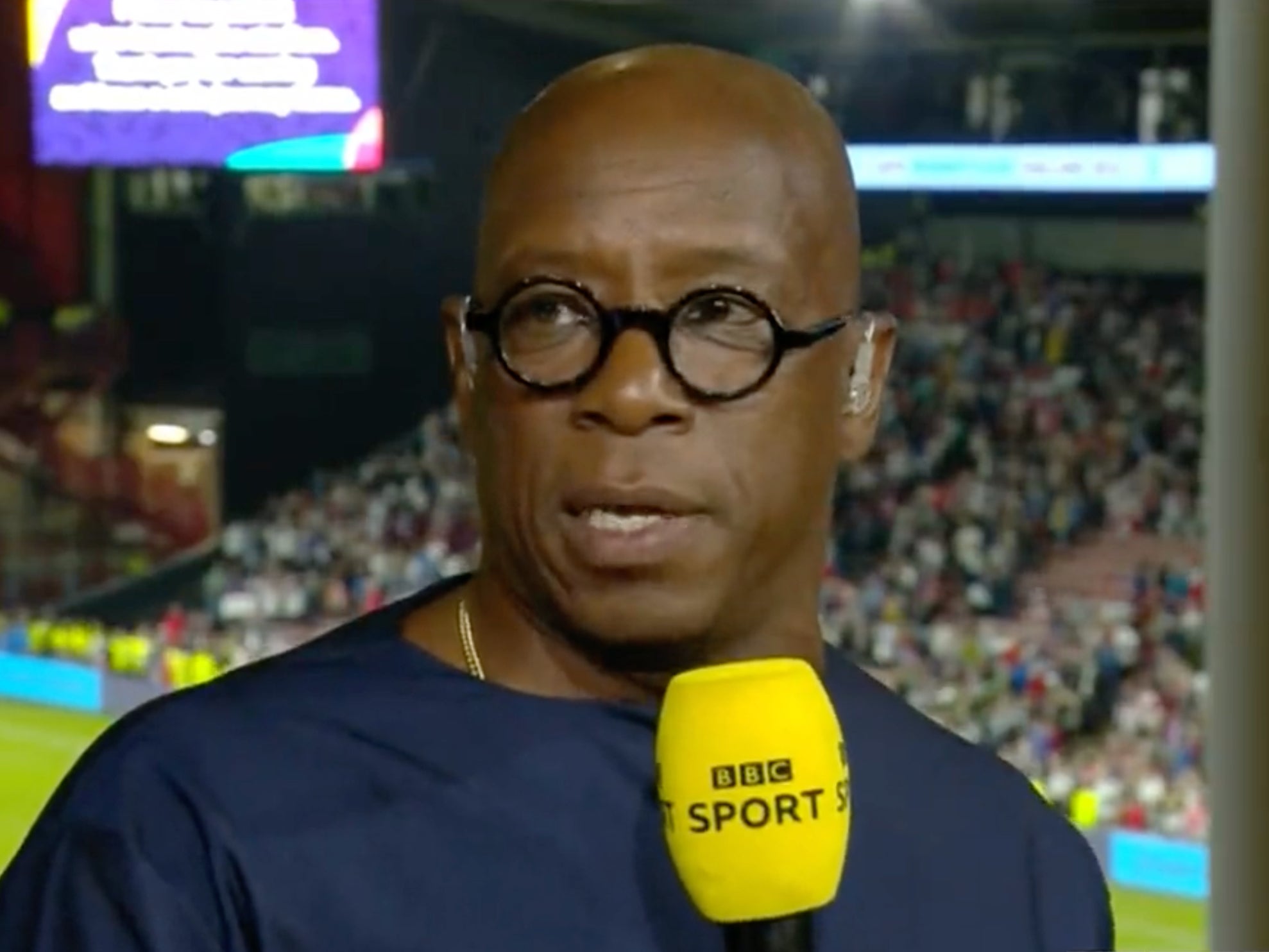 Ian Wright was trained by Mr Newcombe