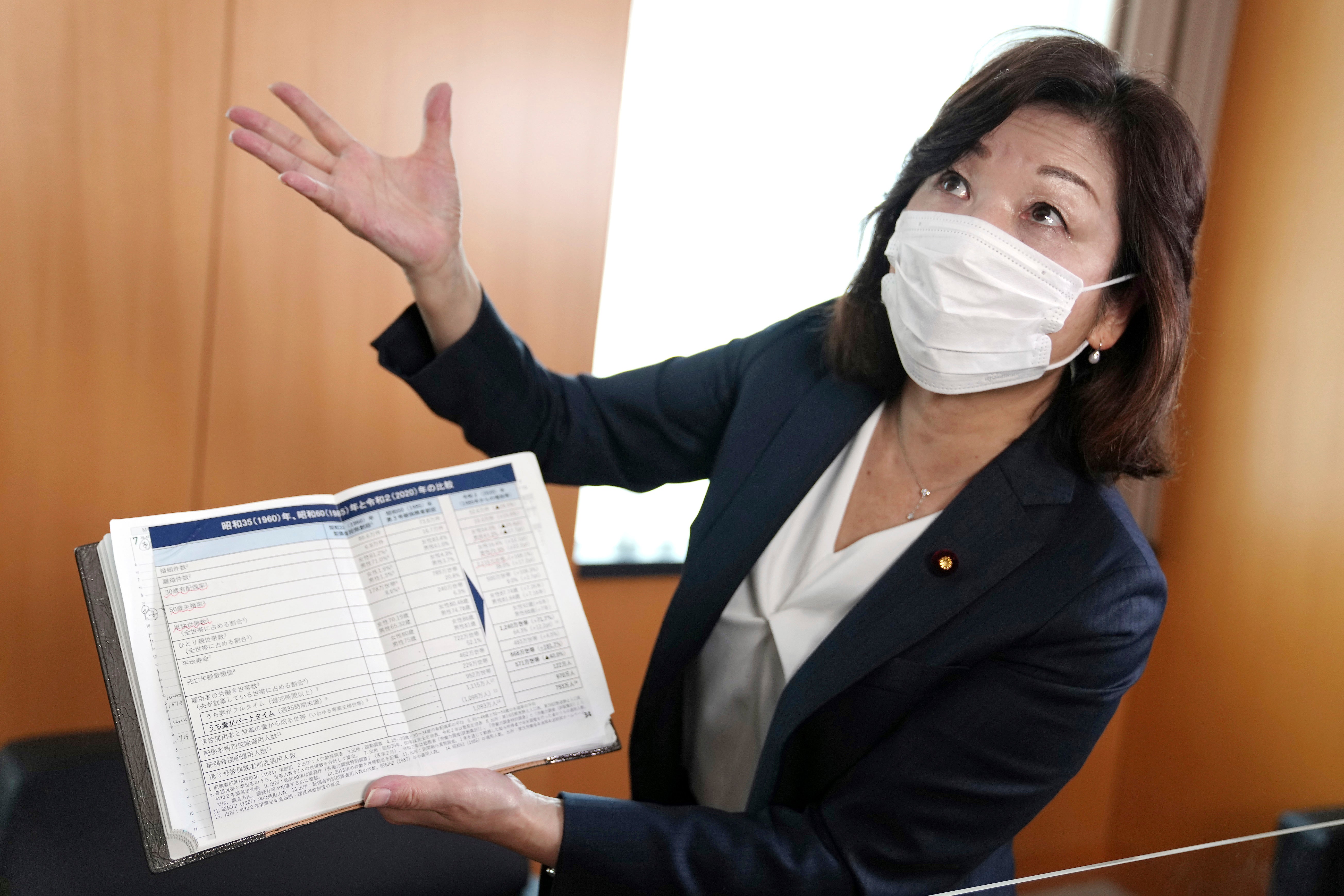 The AP Interview Japan Gender Minister