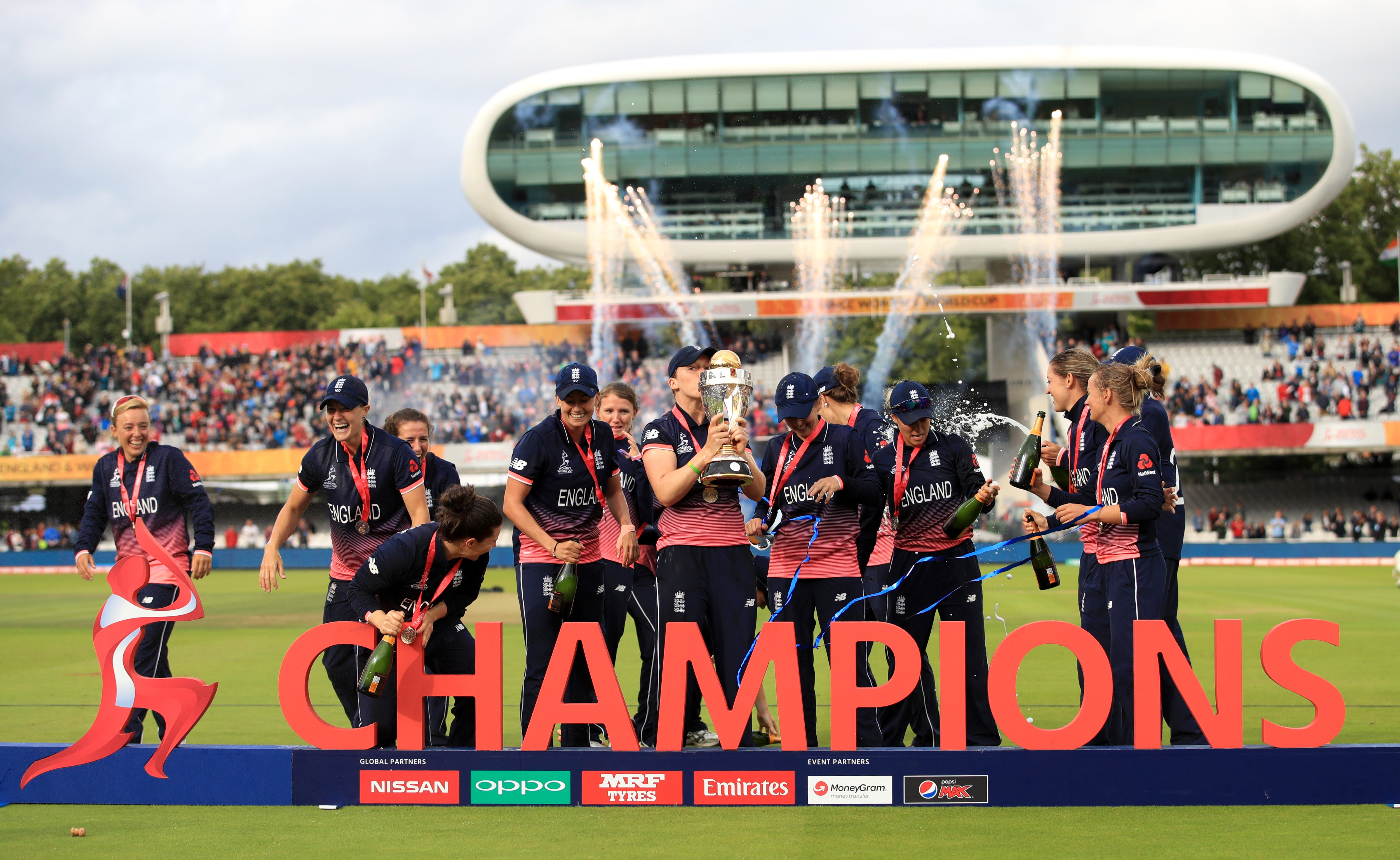 England won the 2017 World Cup at a packed-out Lord’s (John Walton/PA)