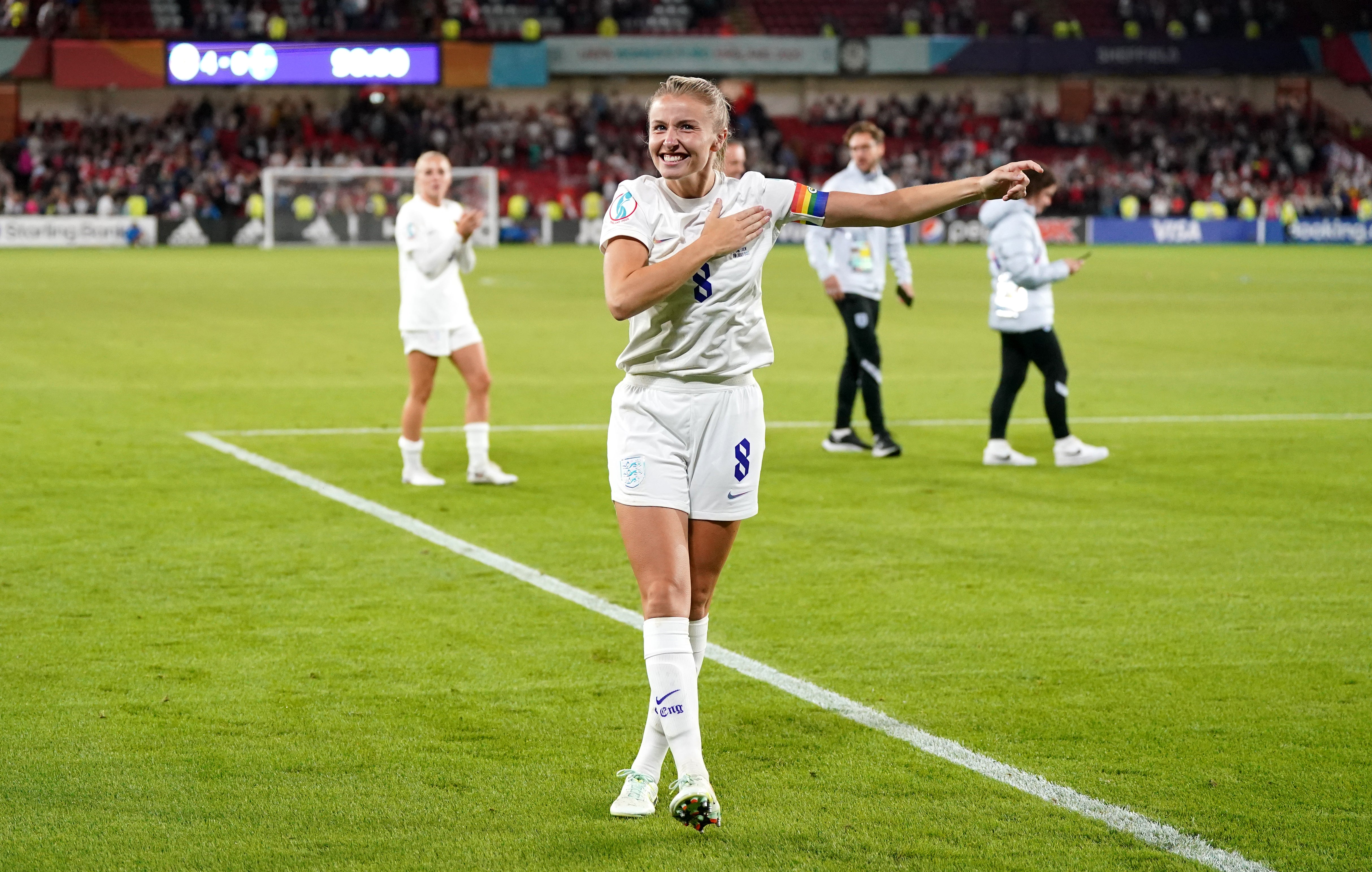 Williamson was named England captain for the Euros in April (Nick Potts/PA)