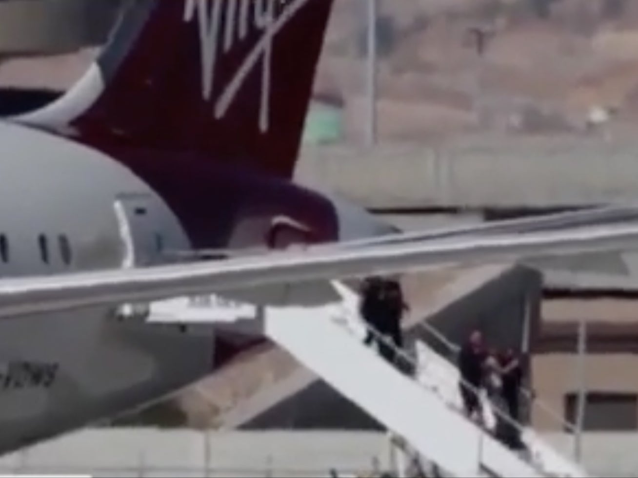 London to LA flight makes emergency landing after man tries to ‘kick out windows’